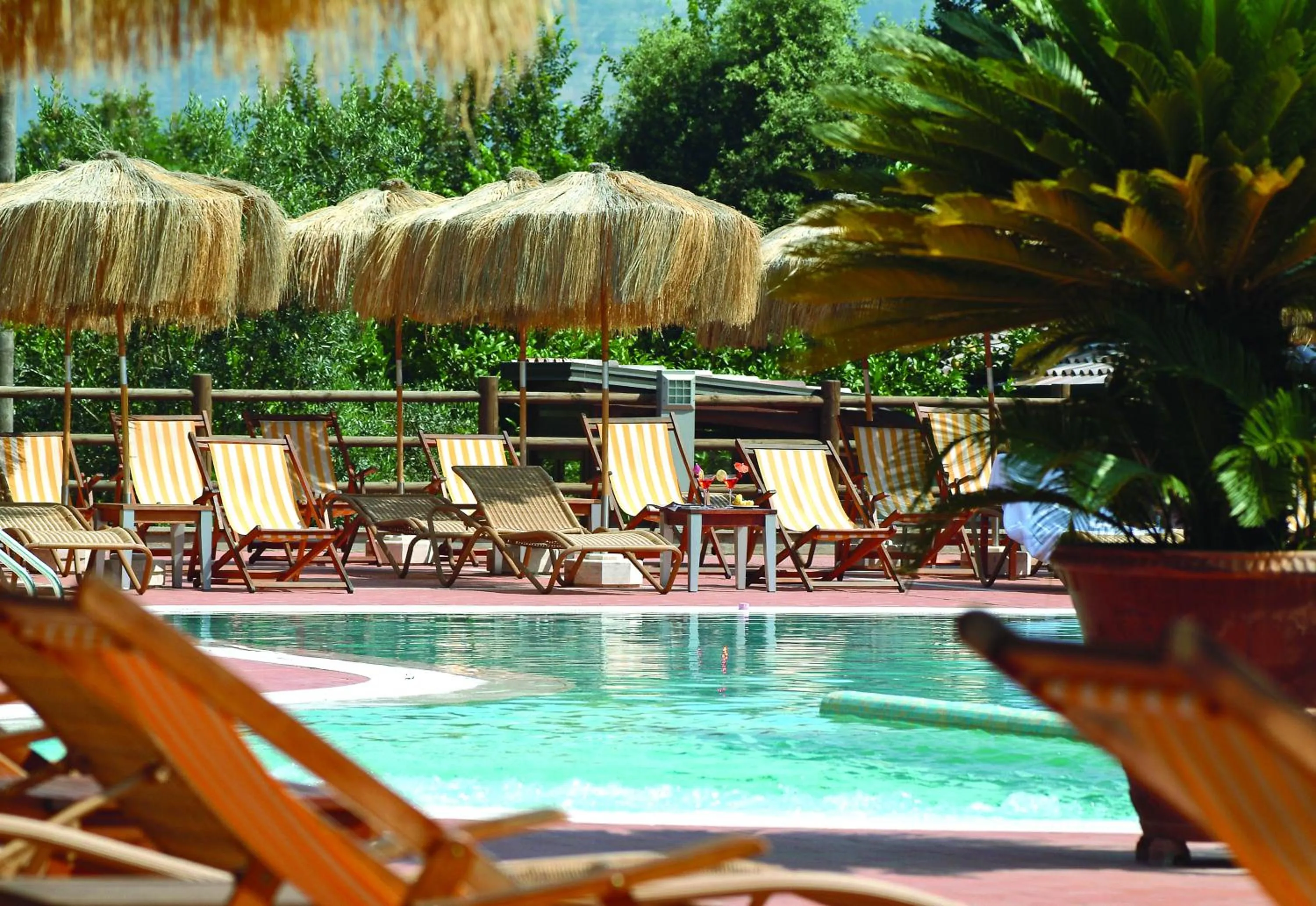 Pool view in Montespina Park Hotel