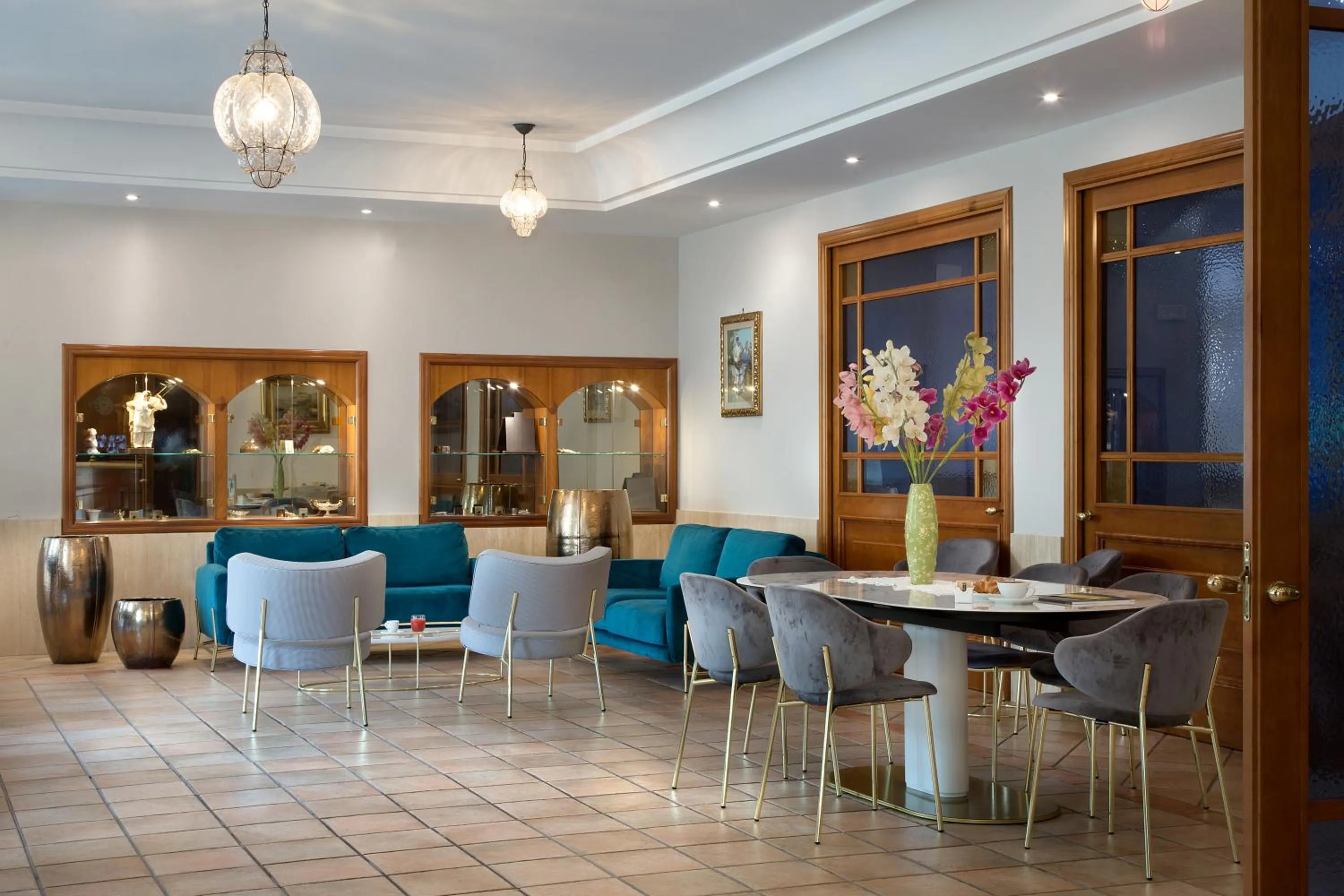 Lobby or reception in Montespina Park Hotel