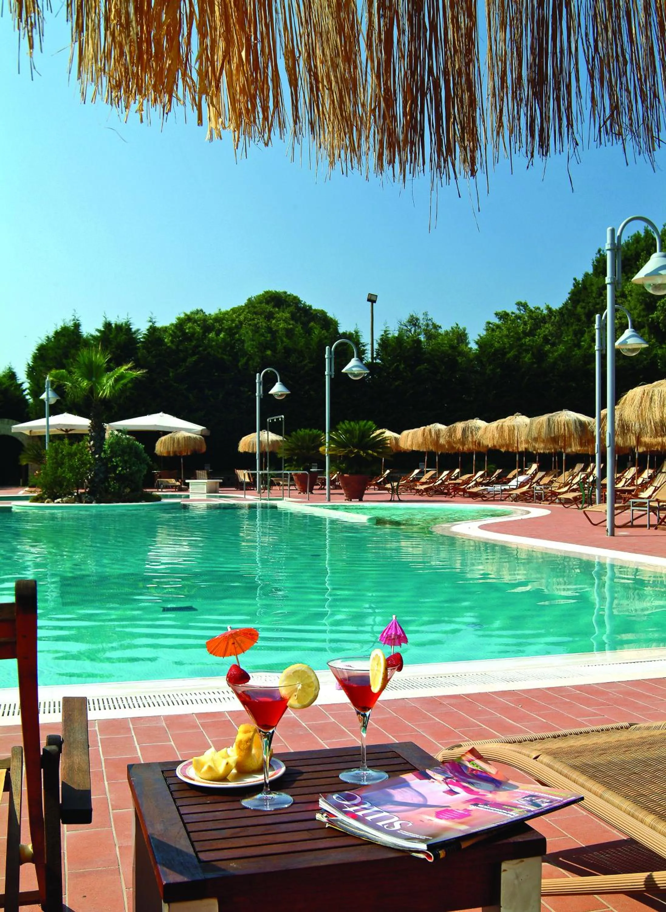 Pool view in Montespina Park Hotel