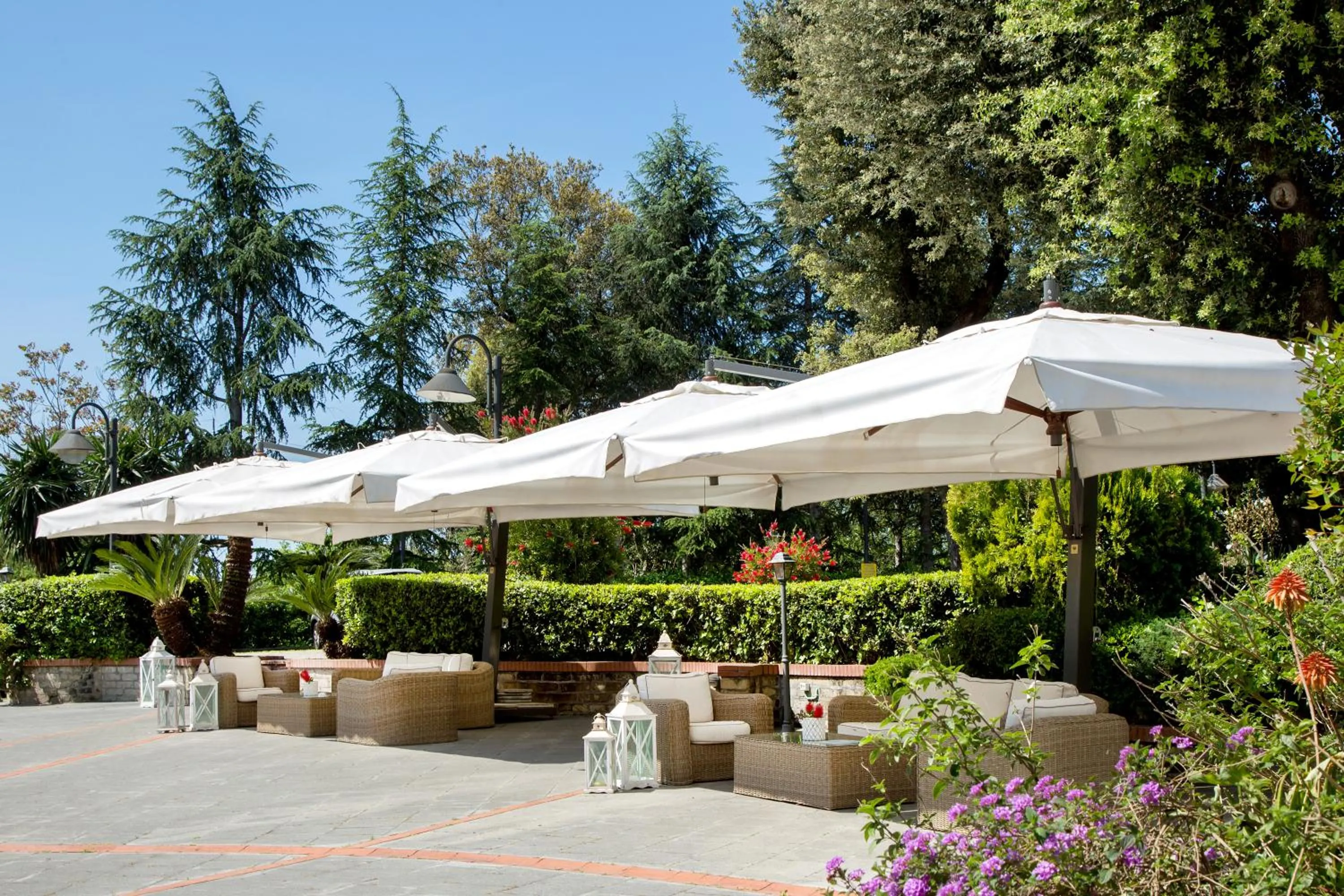 Patio in Montespina Park Hotel