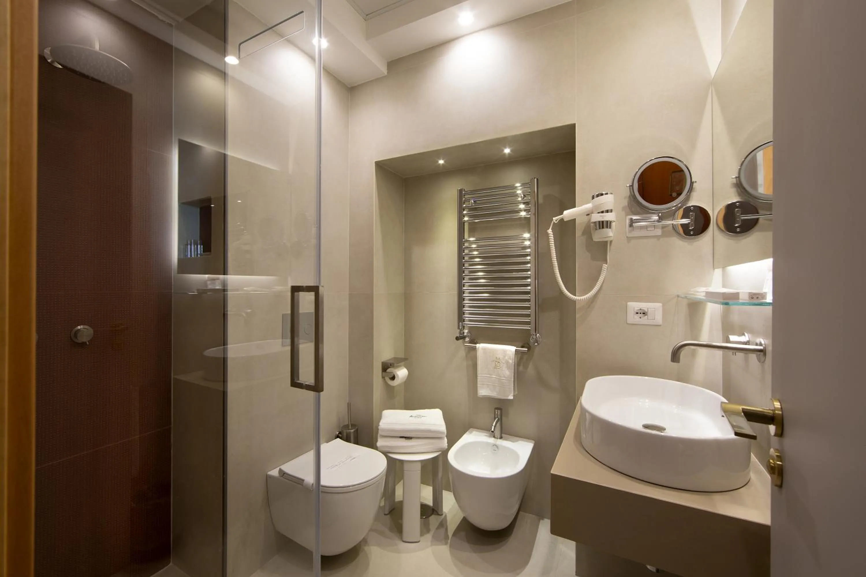 Bathroom in Montespina Park Hotel