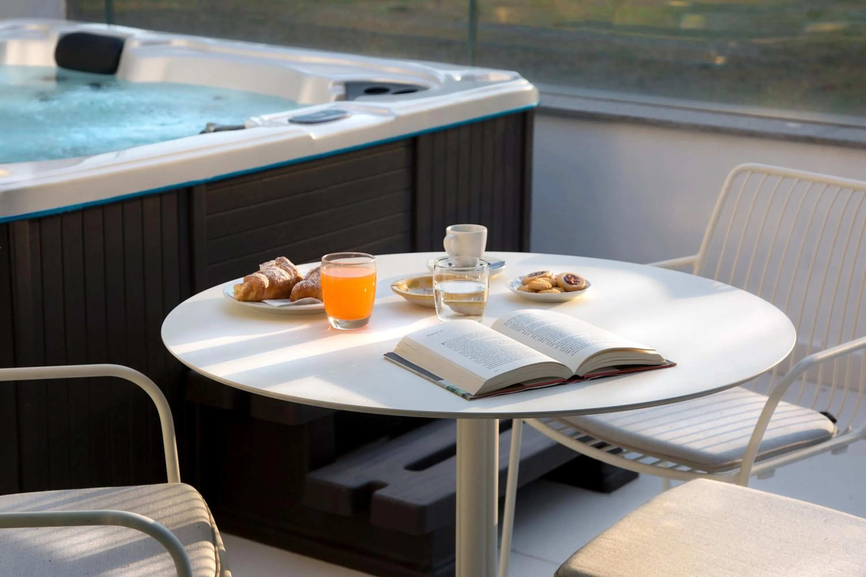 Open Air Bath in Montespina Park Hotel