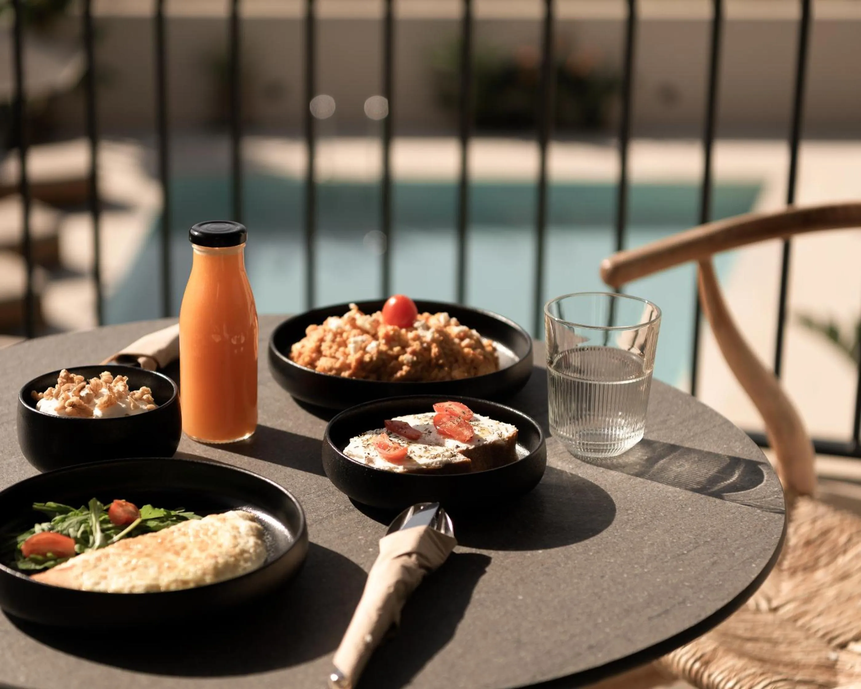 Breakfast in KYMANI Boutique Hotel & Suites