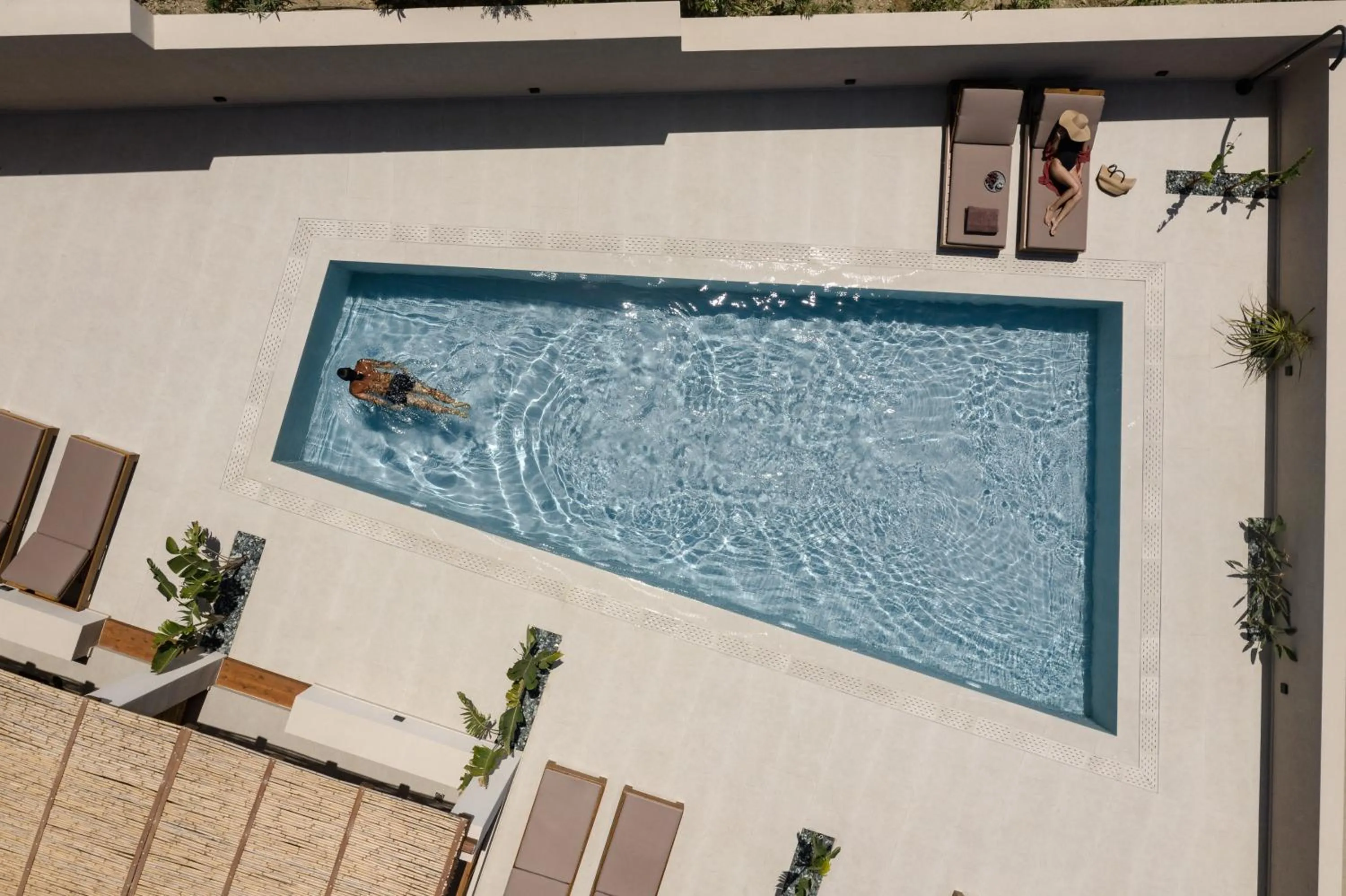 Swimming pool in KYMANI Boutique Hotel & Suites