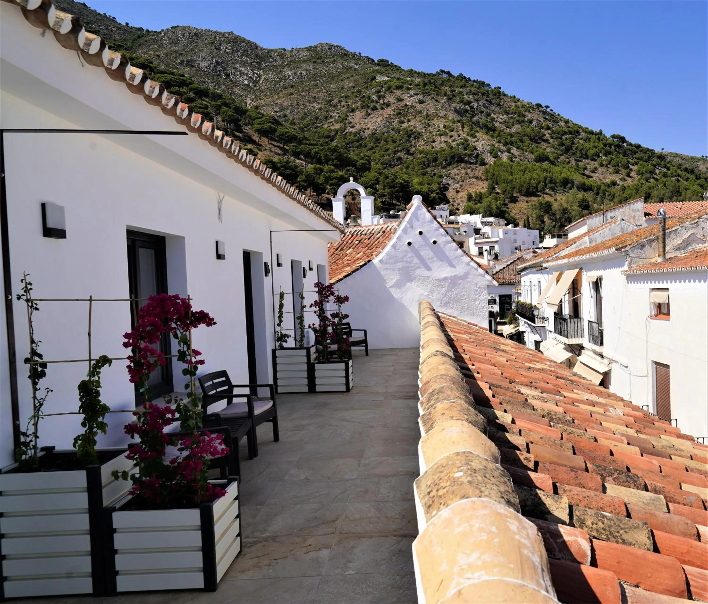 Balcony/Terrace in OPUNTIA Hotel Boutique