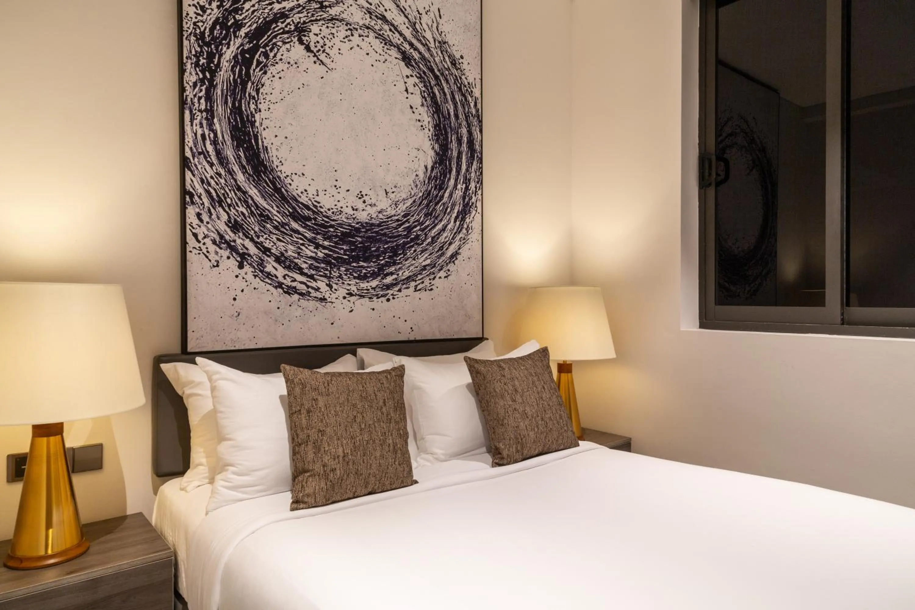 Bedroom, Bed in Crystal Sands Hikkaduwa