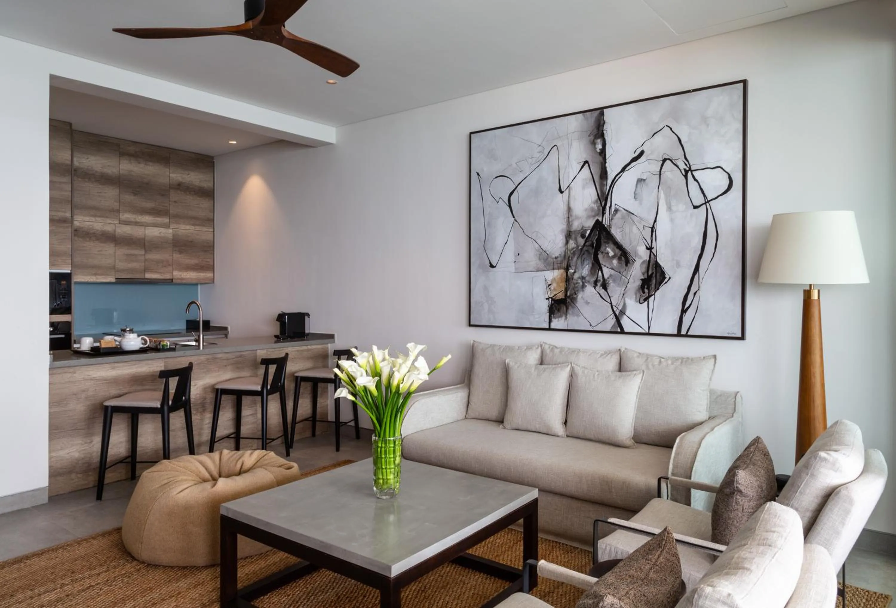 Kitchen or kitchenette in Crystal Sands Hikkaduwa