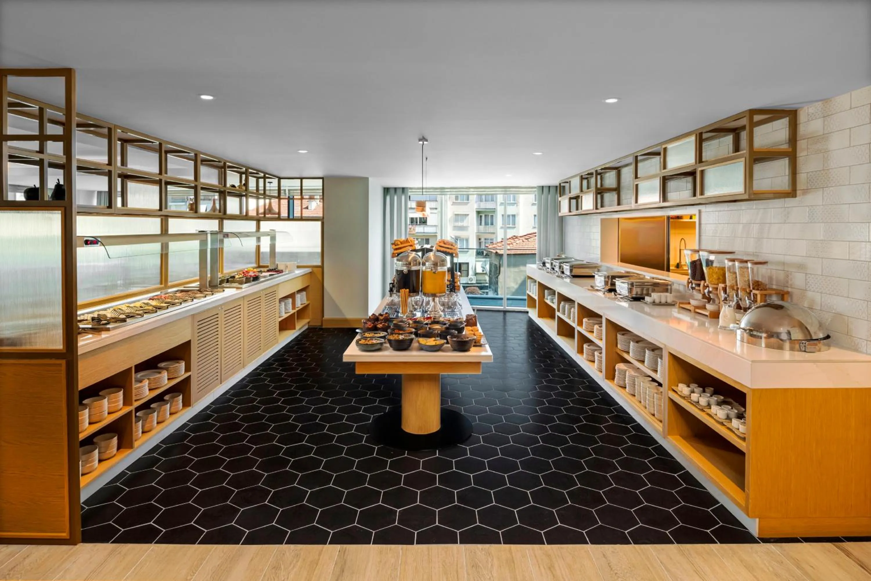 Buffet breakfast in Hilton Garden Inn Balikesir