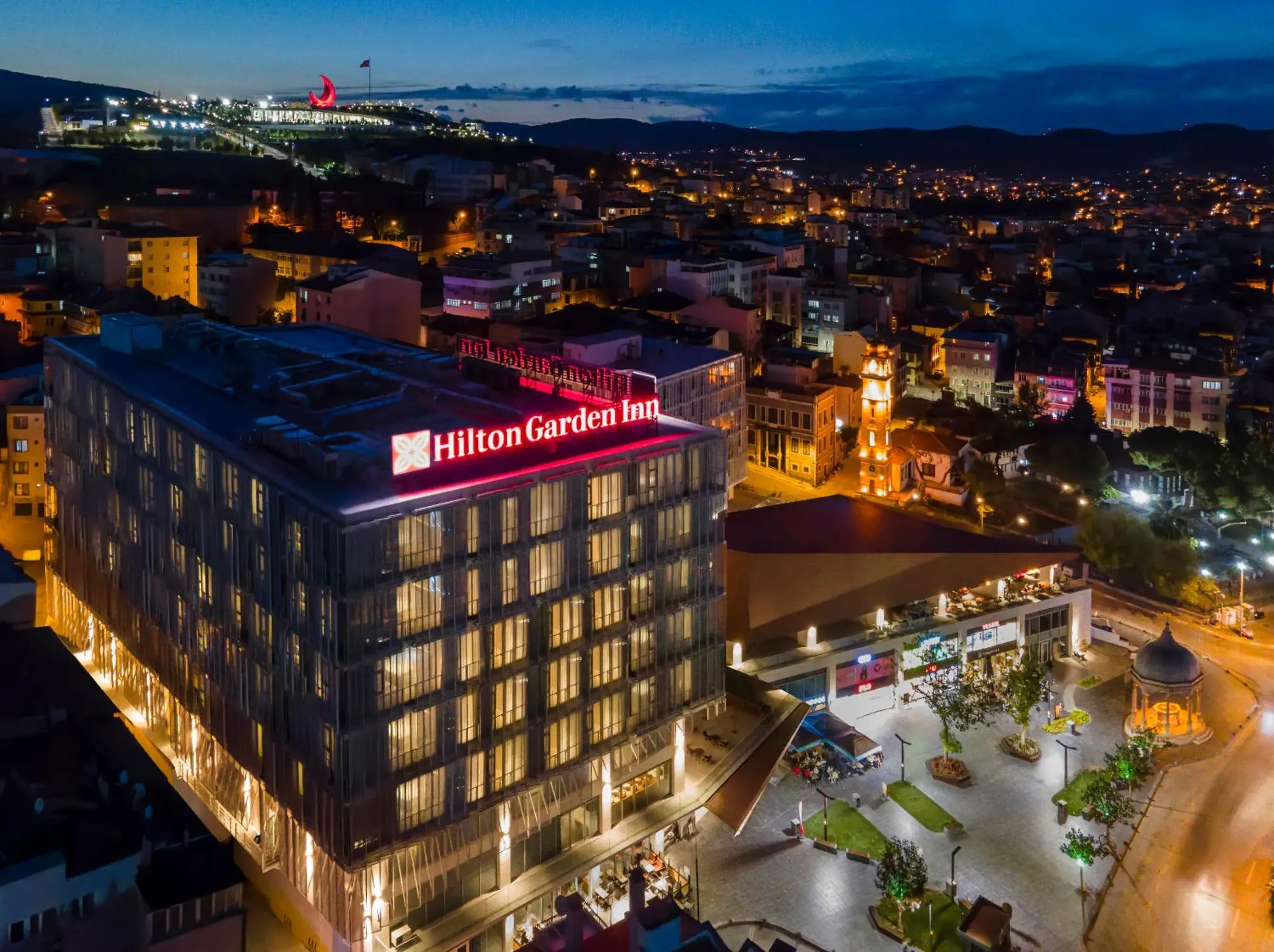 Bird's eye view in Hilton Garden Inn Balikesir Bird's eye view in Hilton Garden Inn Balikesir