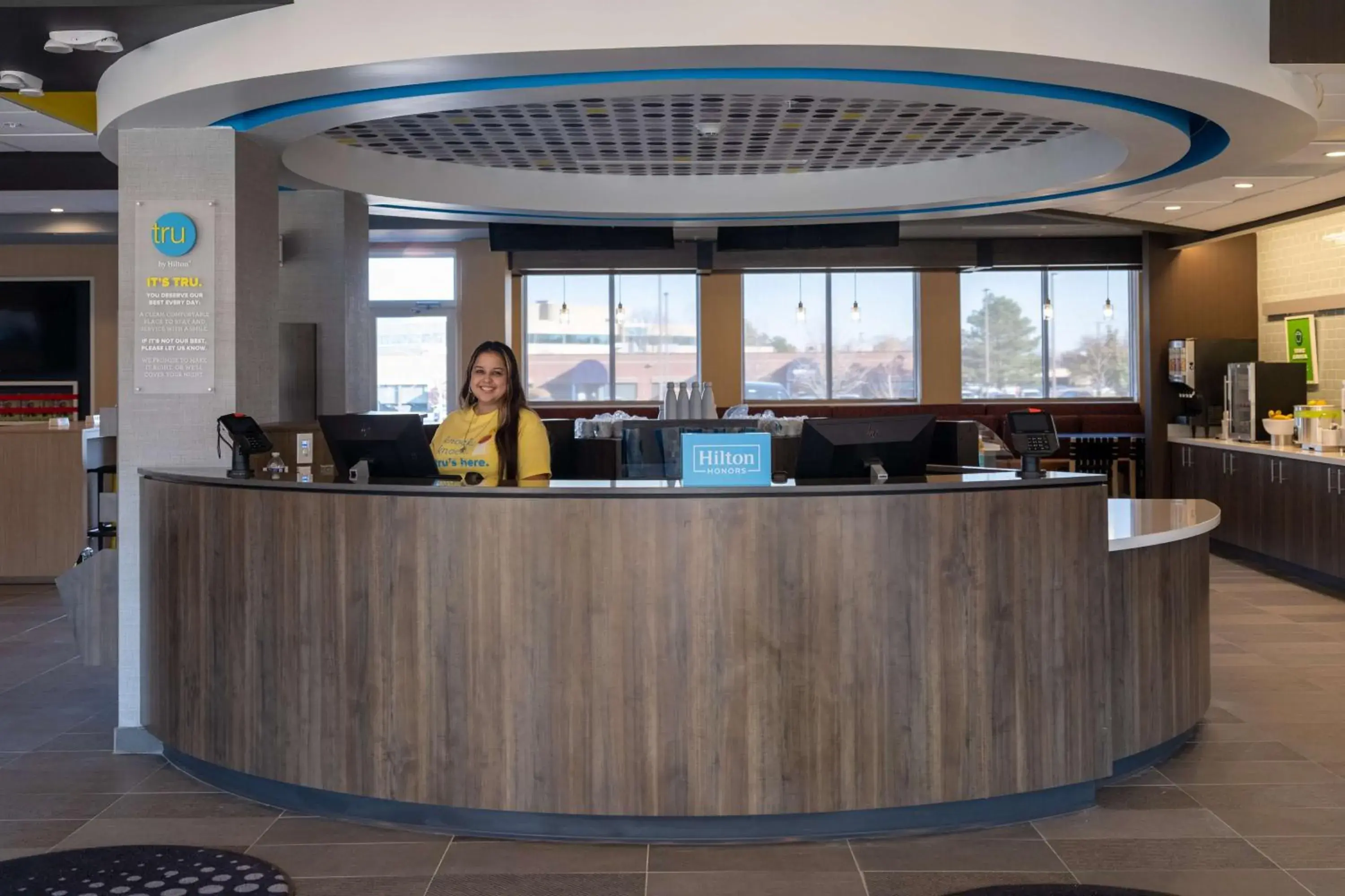Lobby or reception in Tru By Hilton Naperville Chicago Lobby or reception in Tru By Hilton Naperville Chicago