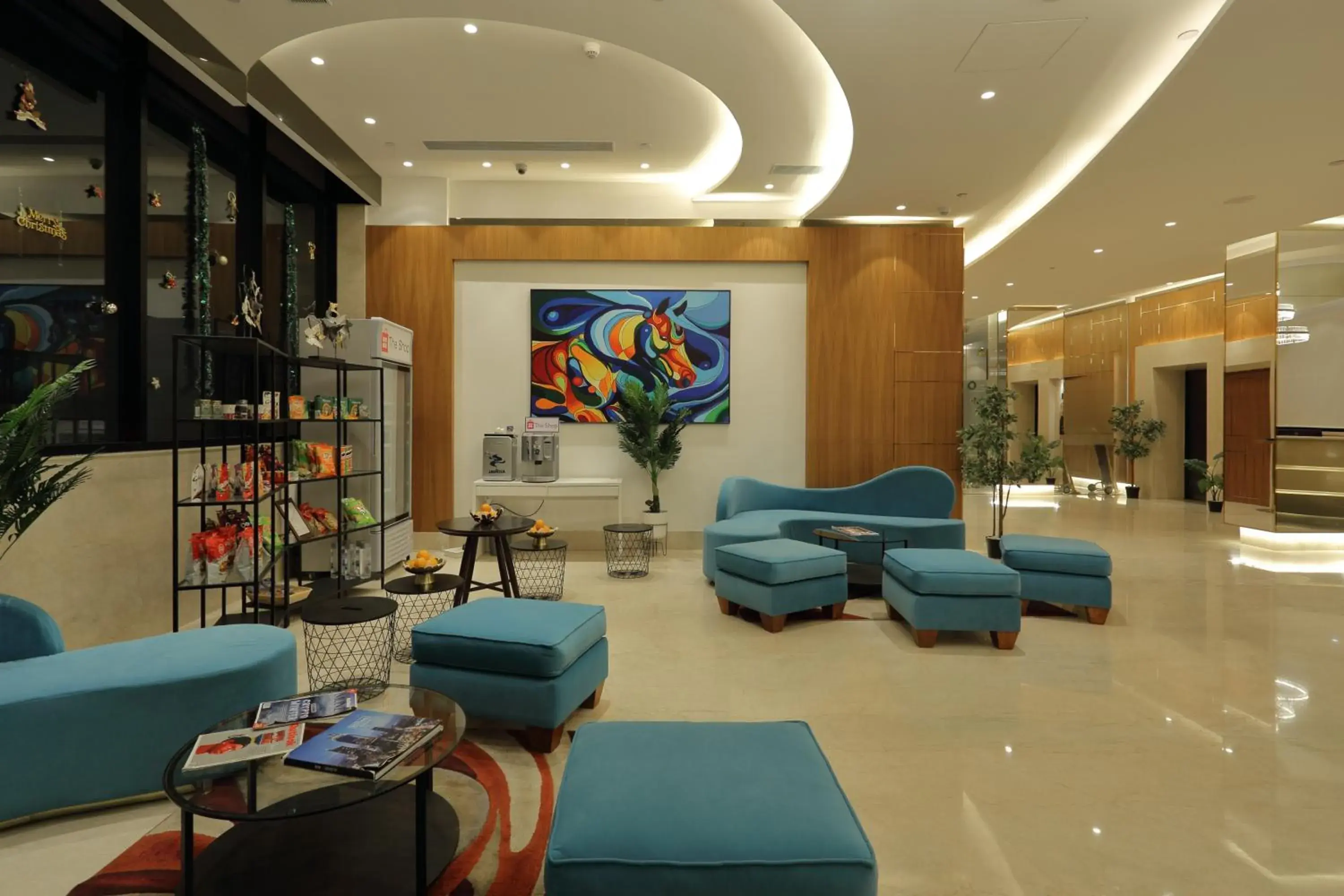 Lobby or reception in Hilton Garden Inn Pune Hinjawadi Lobby or reception in Hilton Garden Inn Pune Hinjawadi