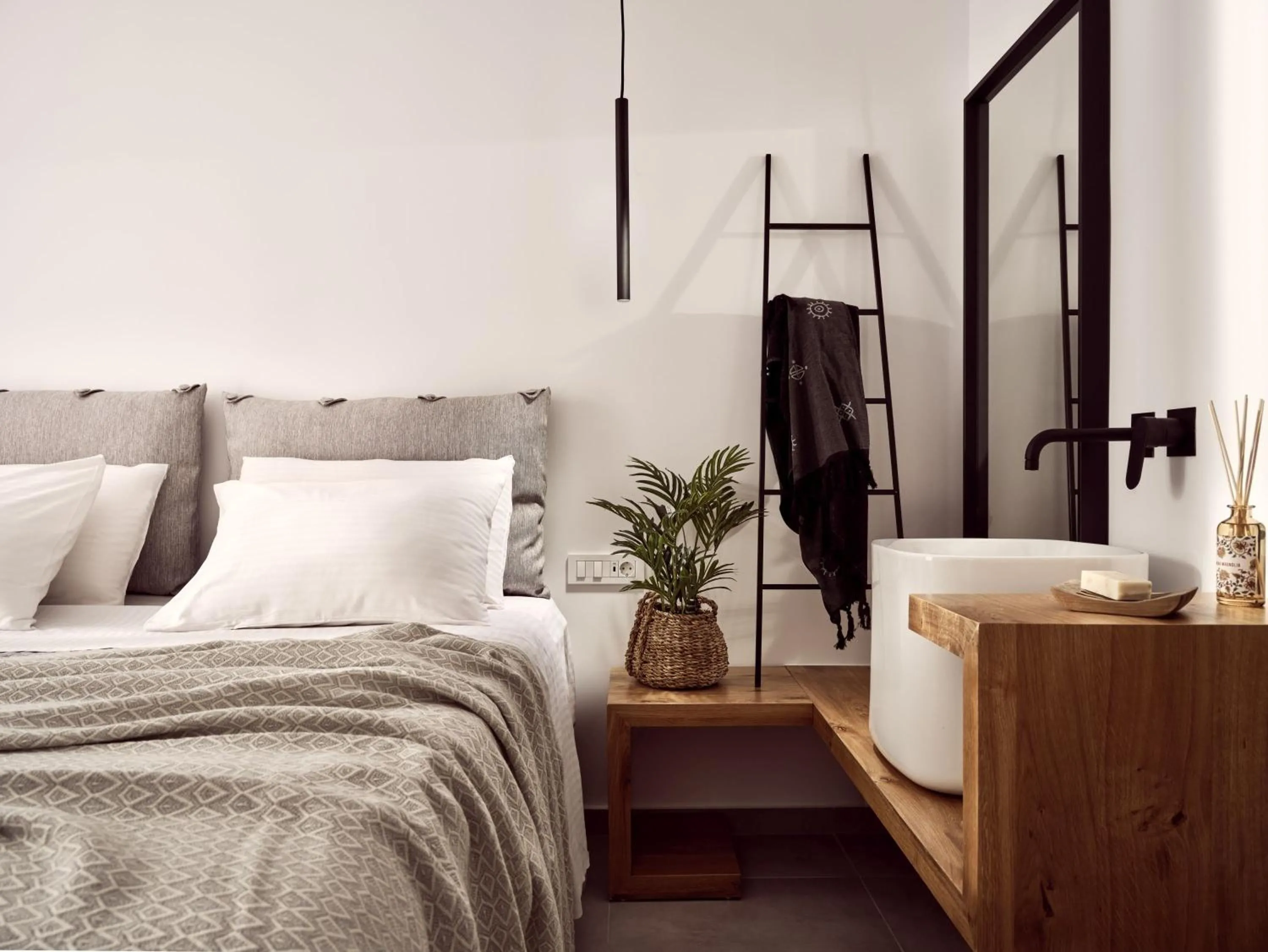Bedroom, Bed in Sanpiero Island