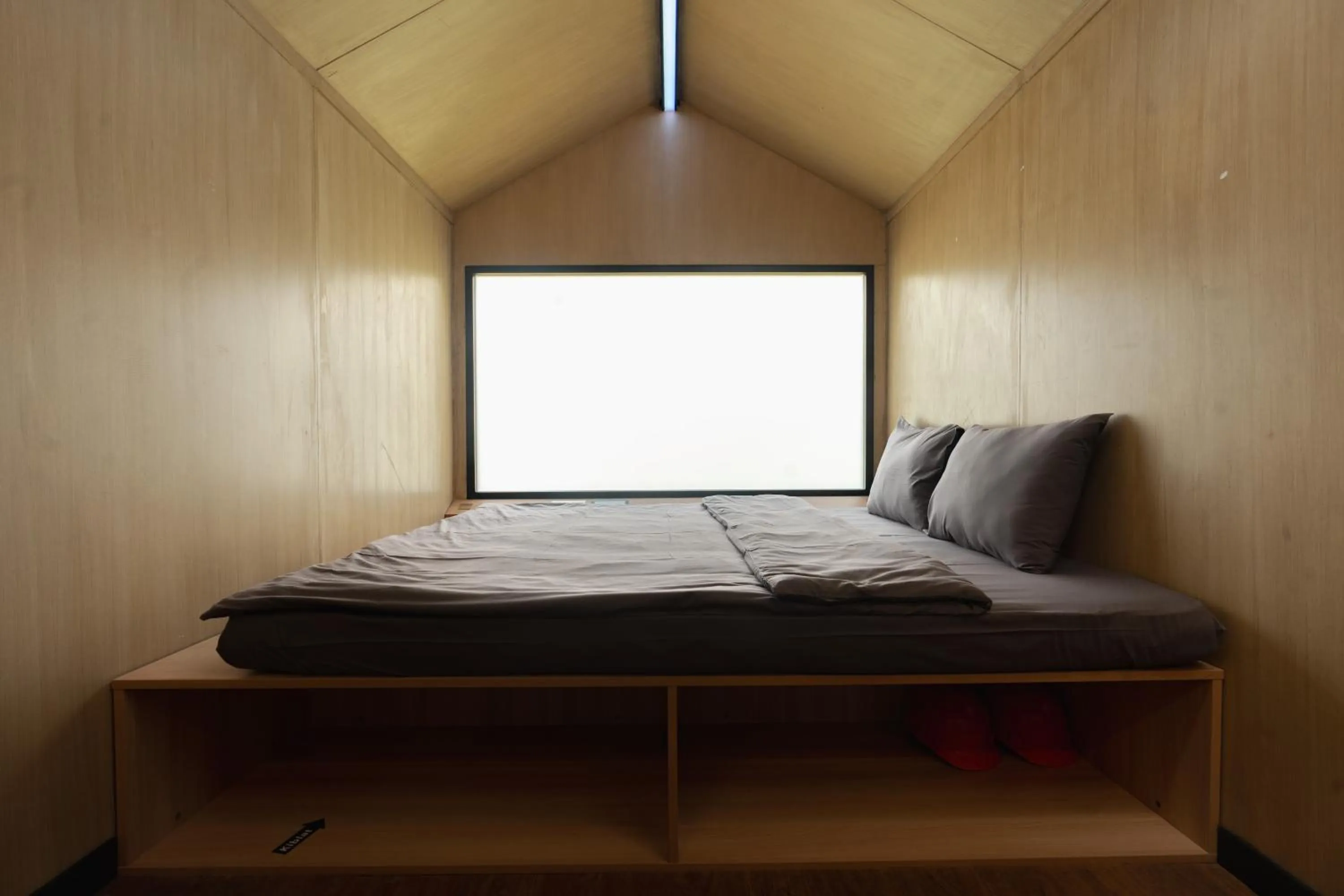 Bed in Bobocabin Cikole, Bandung