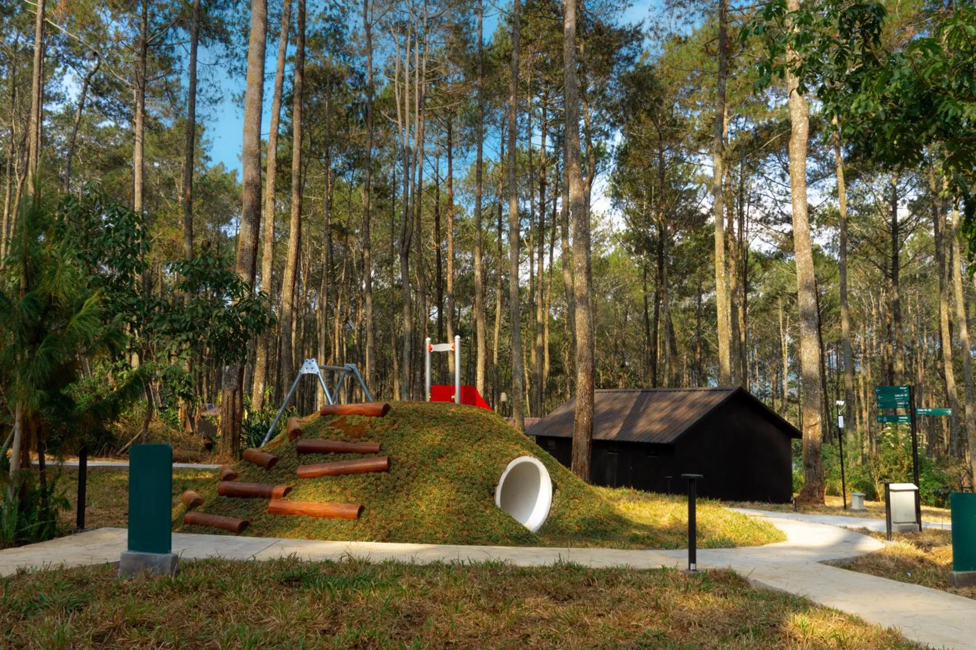 Children play ground in Bobocabin Cikole, Bandung