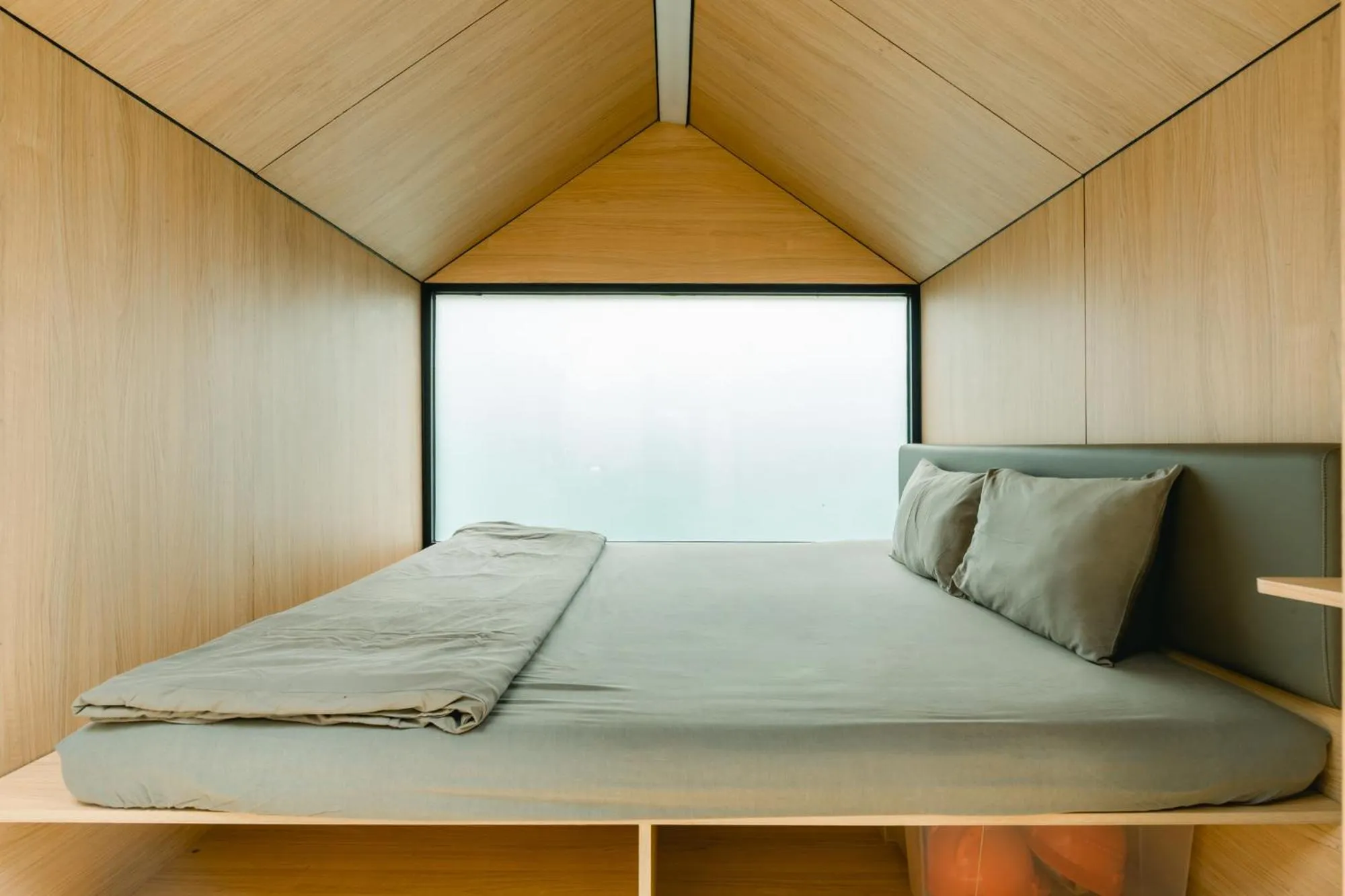 Bed in Bobocabin Cikole, Bandung