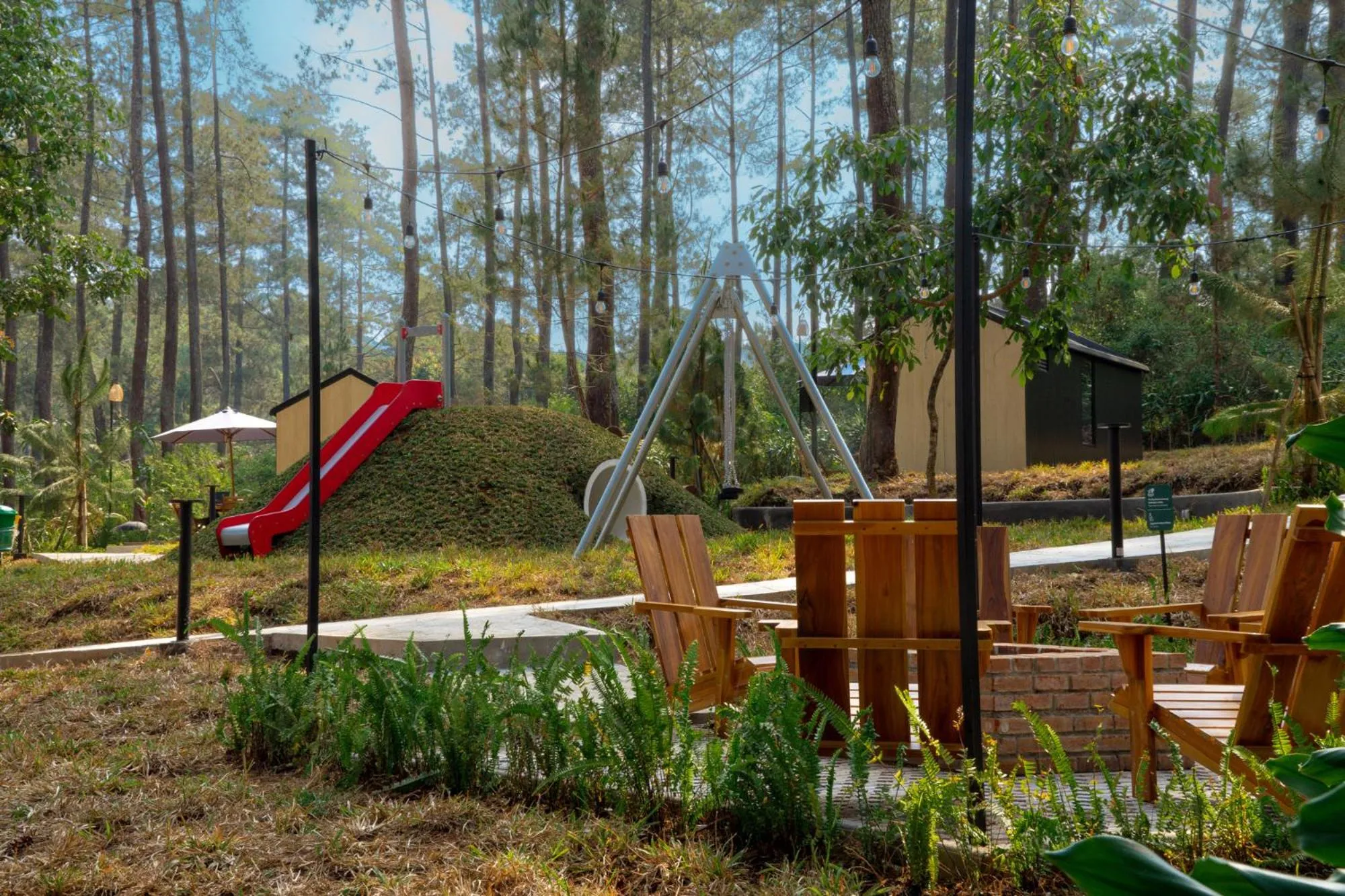 Children play ground in Bobocabin Cikole, Bandung