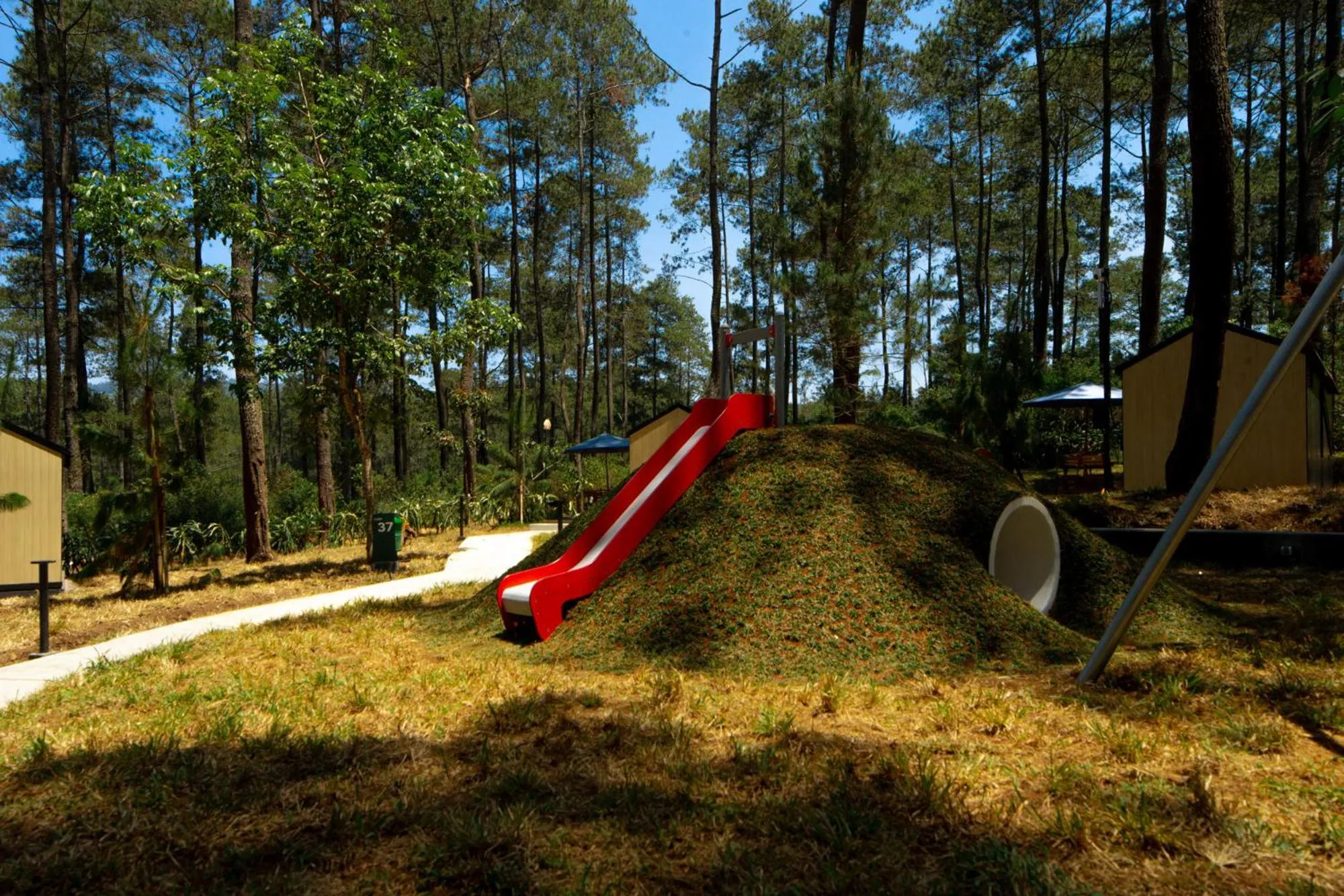 Children play ground in Bobocabin Cikole, Bandung
