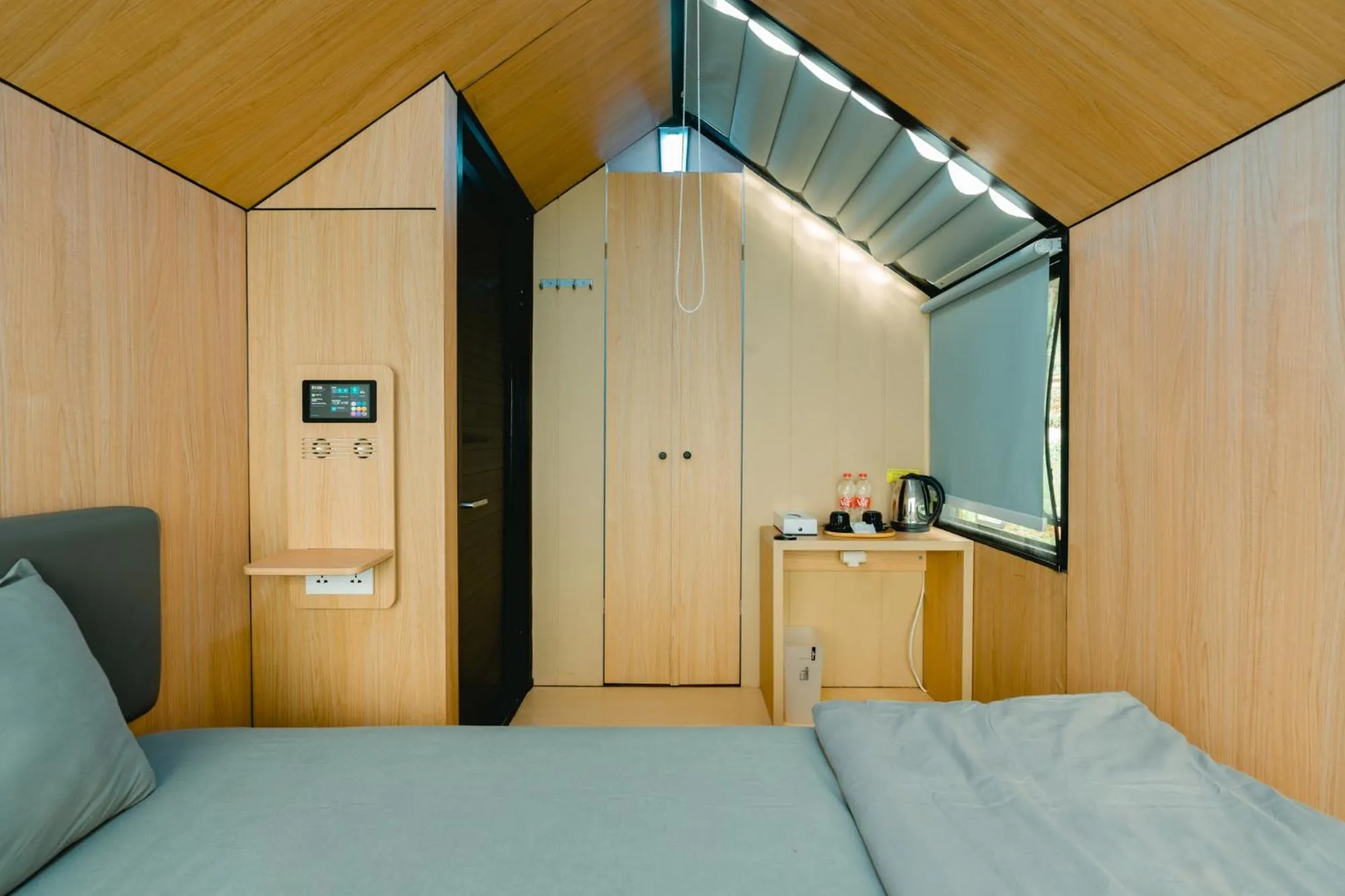 Bed in Bobocabin Cikole, Bandung