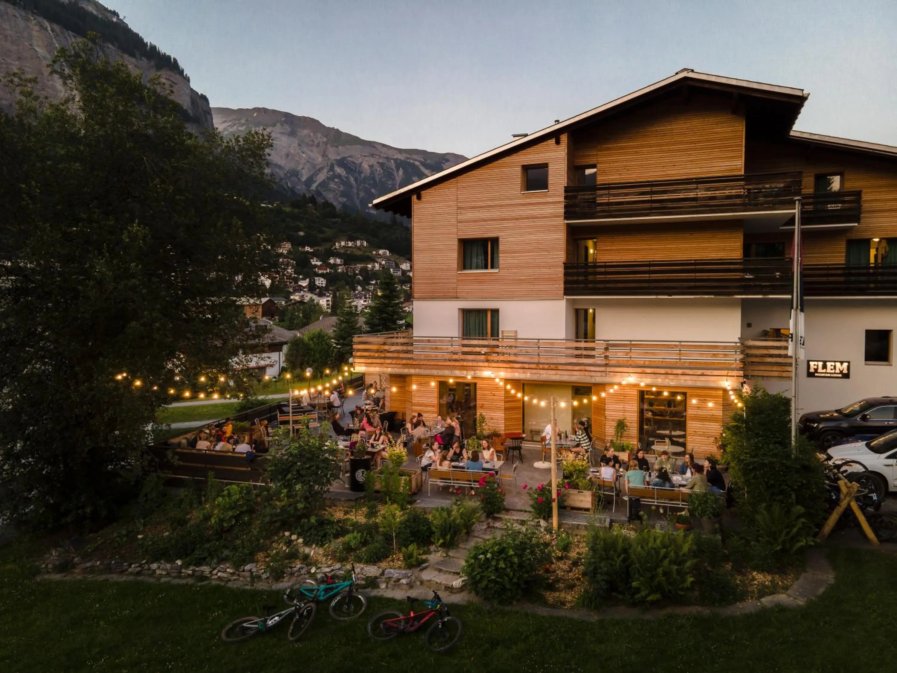 Property building in Flem Mountain Lodge