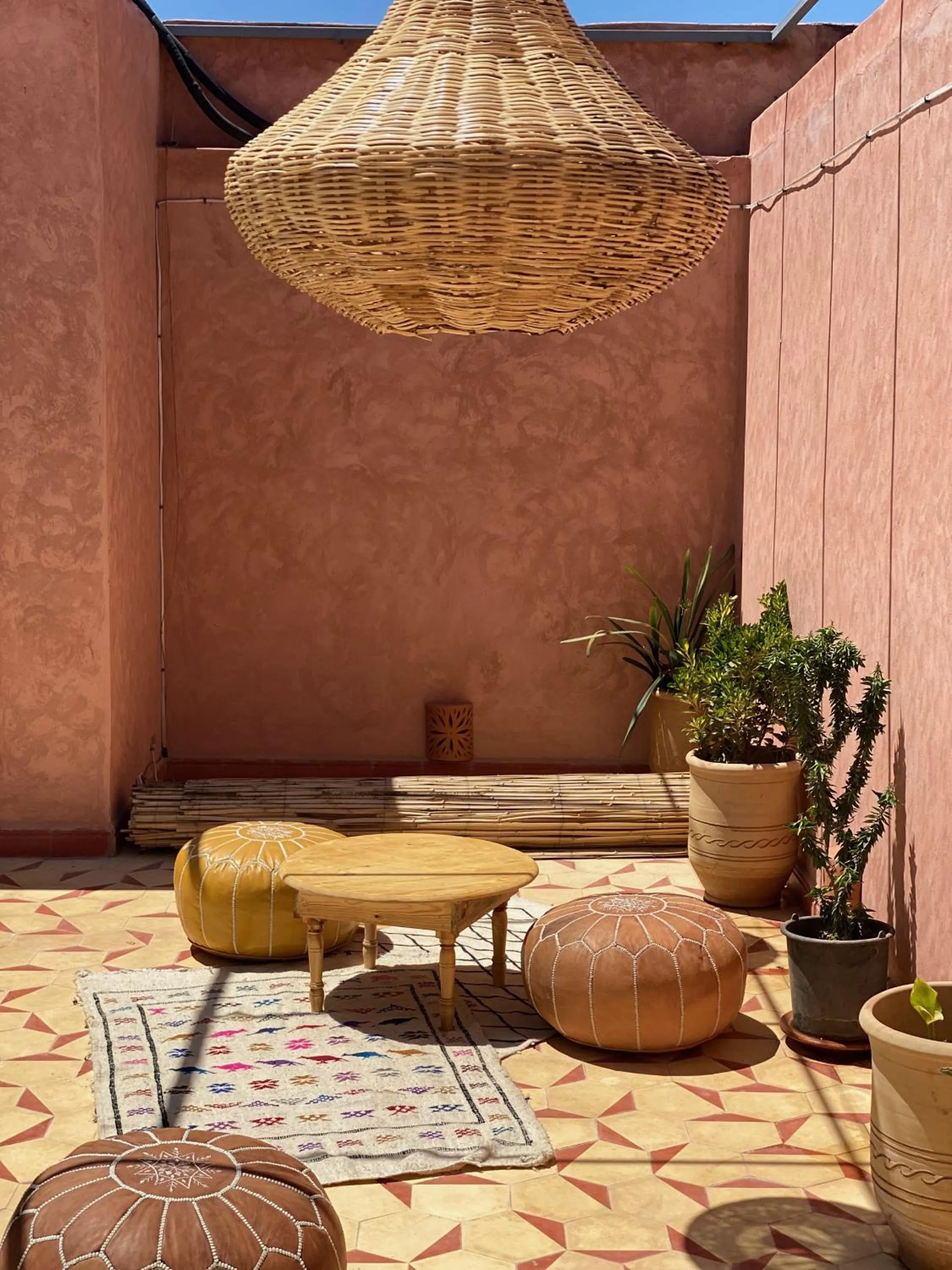 Patio in L'Emeraude de la Médina