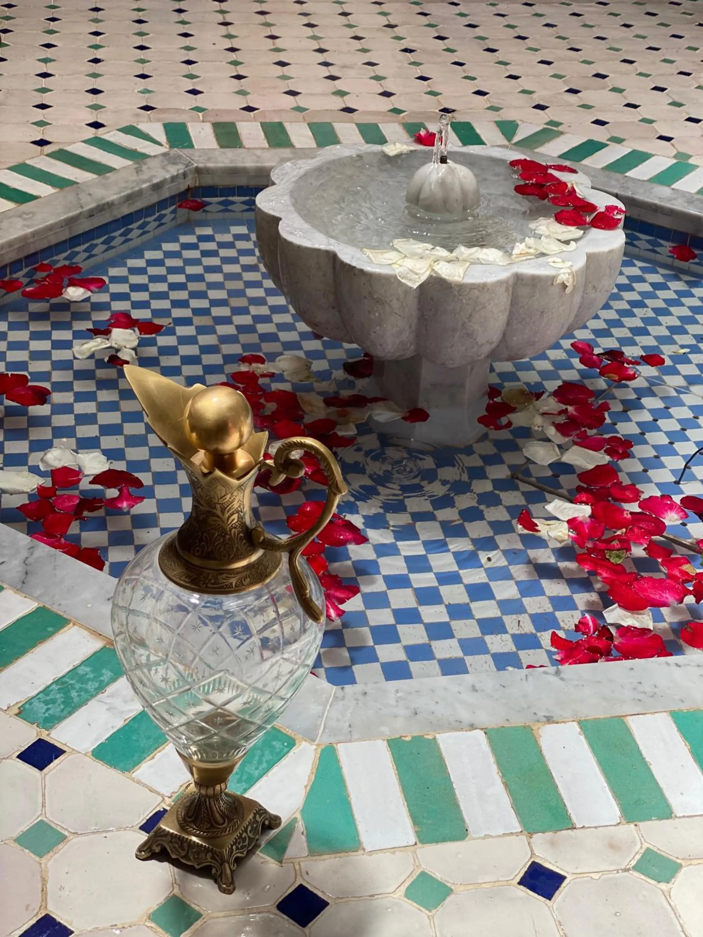 Lobby or reception in L'Emeraude de la Médina