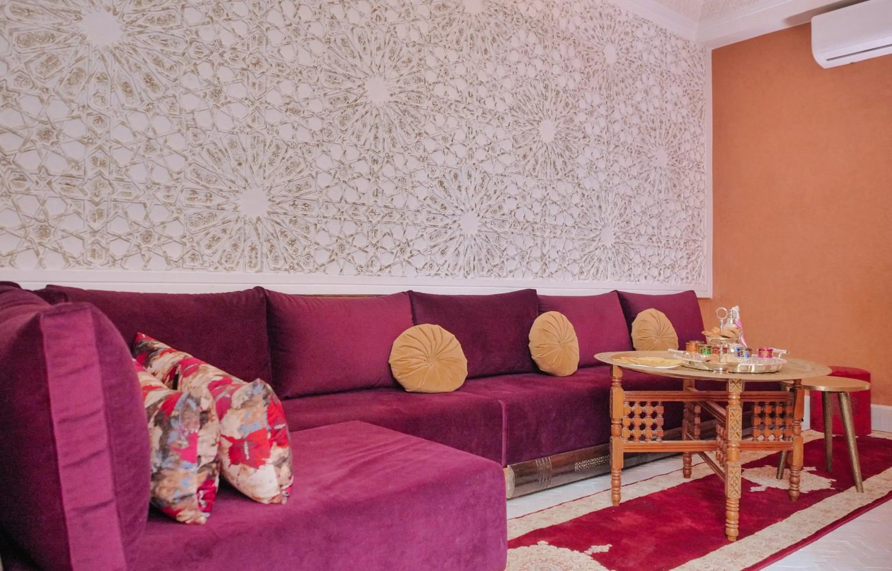 Living room in L'Emeraude de la Médina