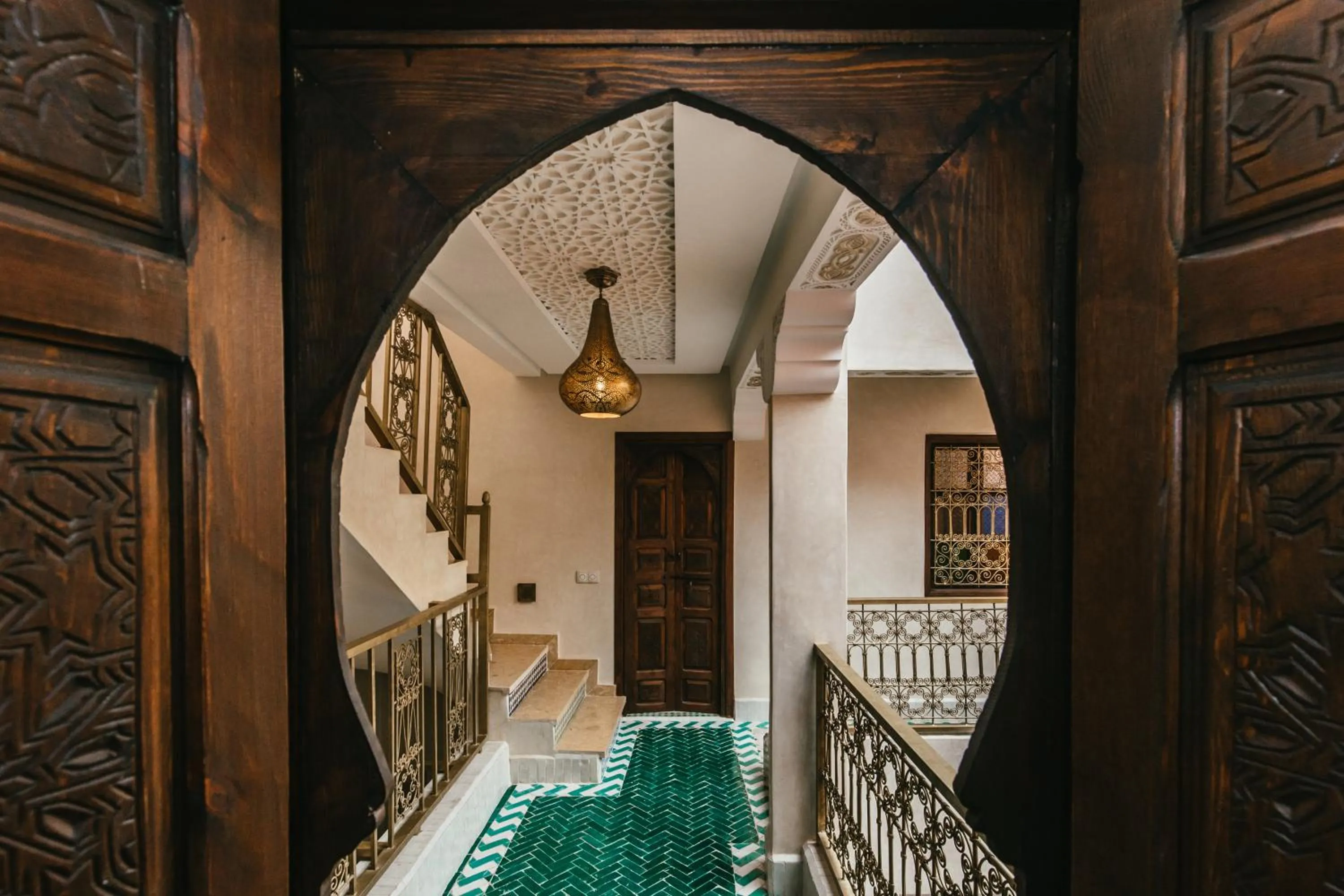 Bedroom in L'Emeraude de la Médina