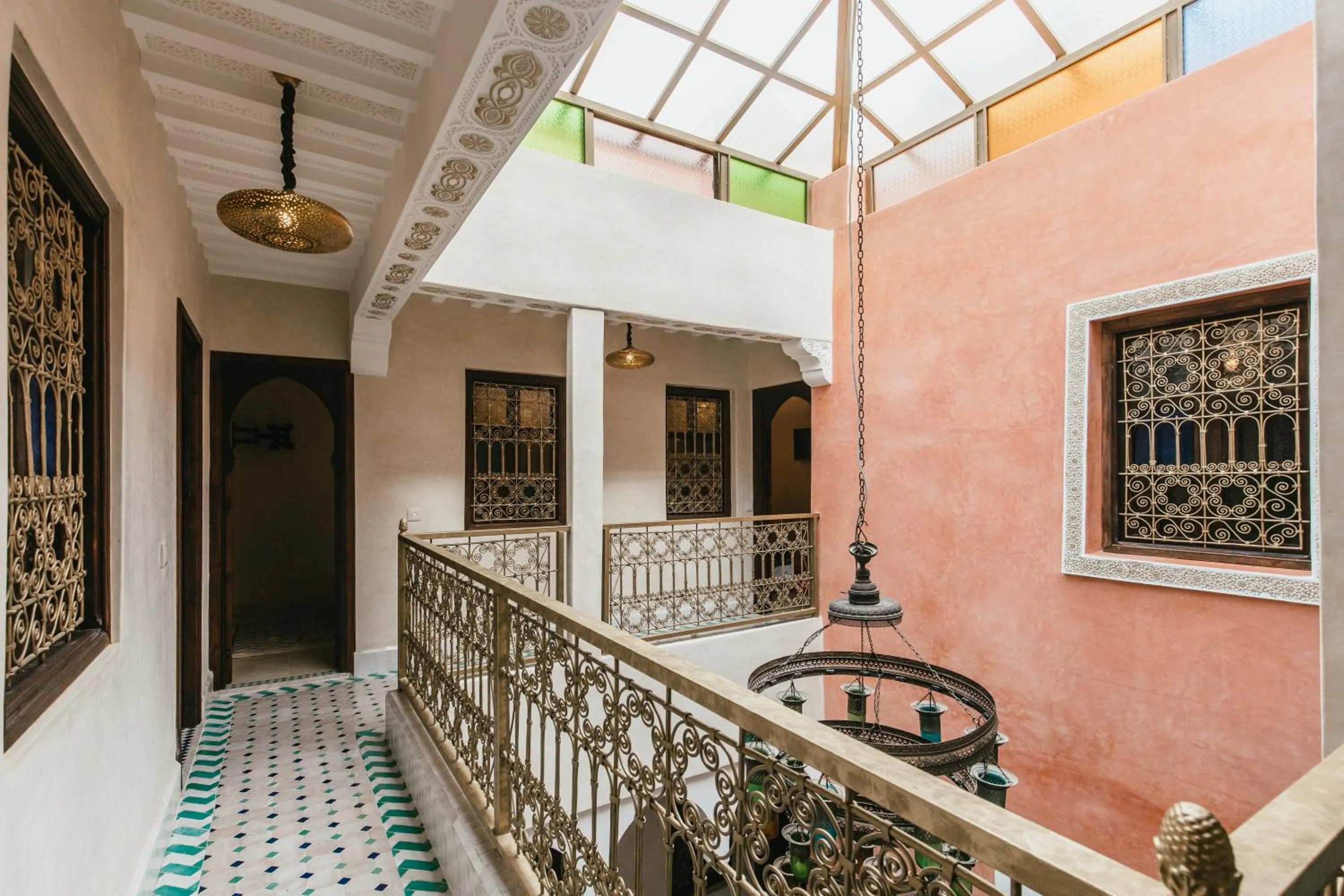 Patio in L'Emeraude de la Médina
