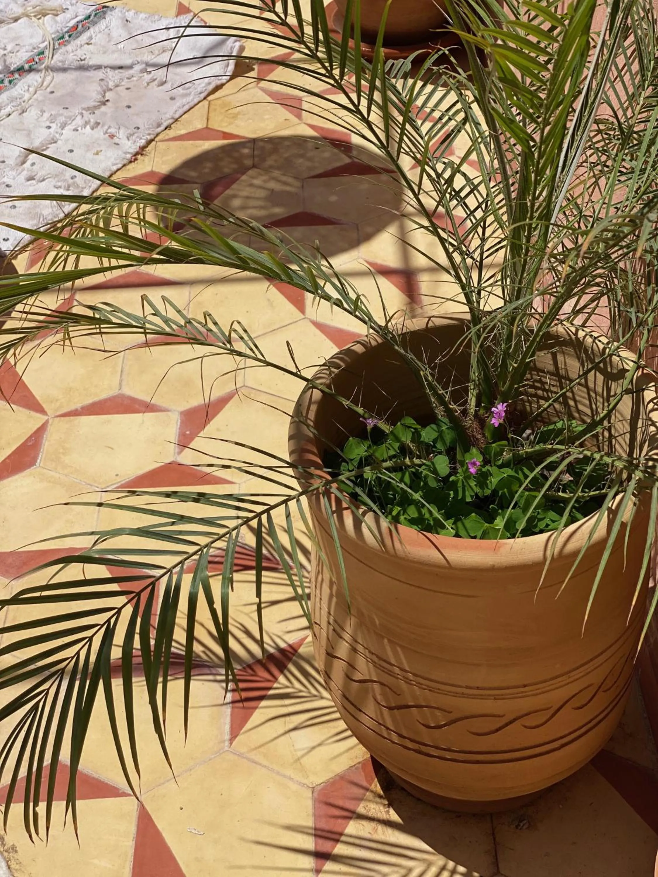 Patio in L'Emeraude de la Médina