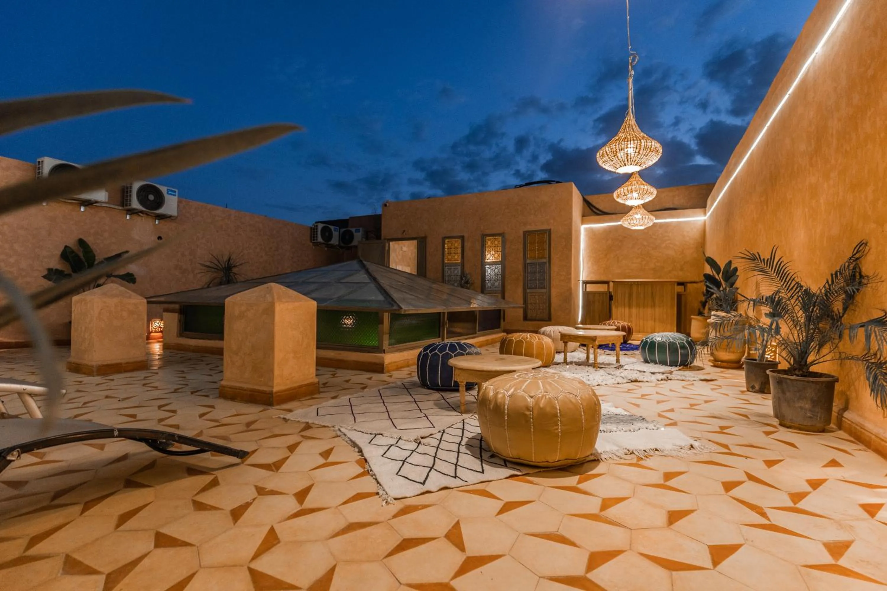 Patio in L'Emeraude de la Médina