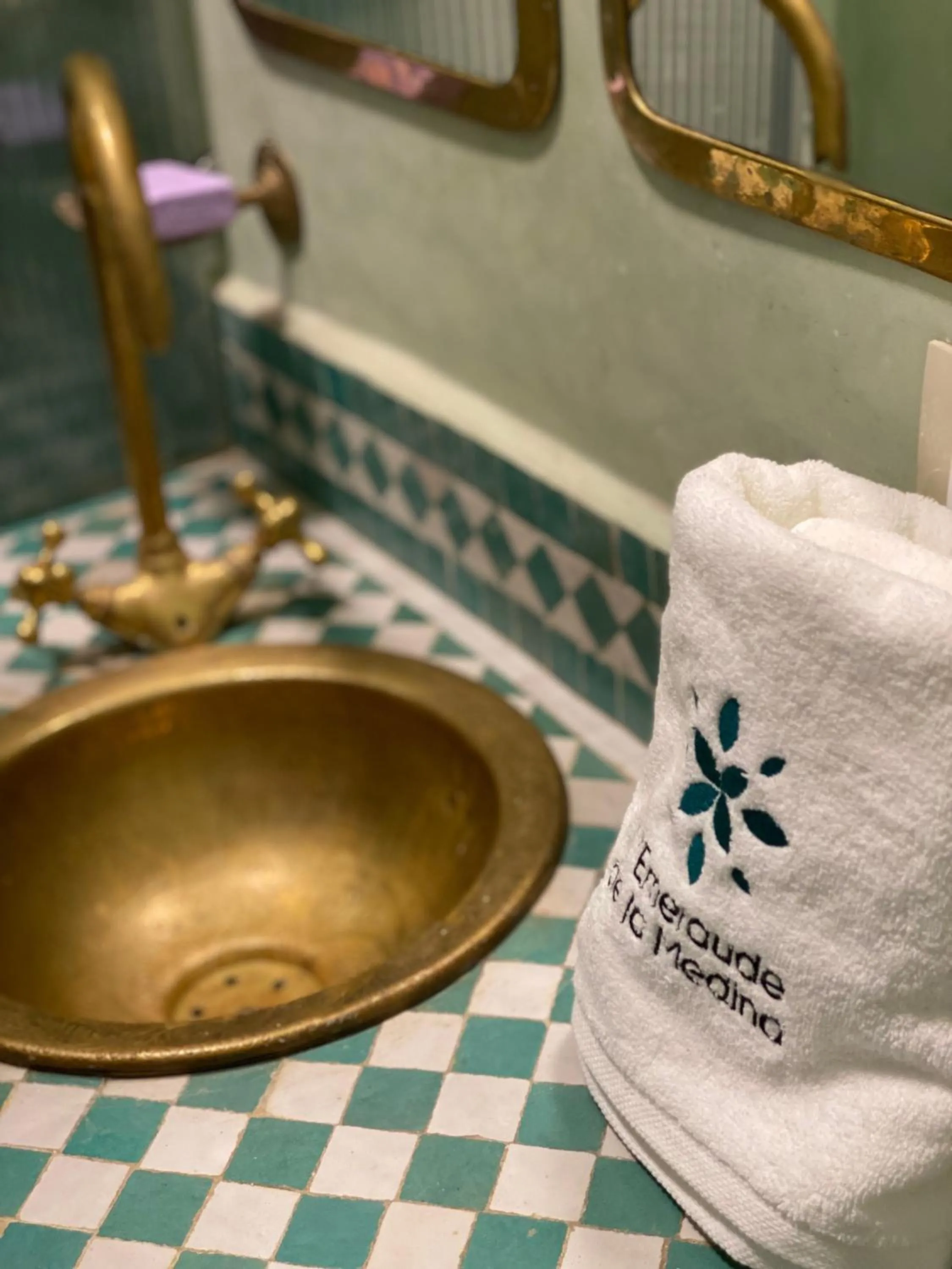 Bathroom in L'Emeraude de la Médina