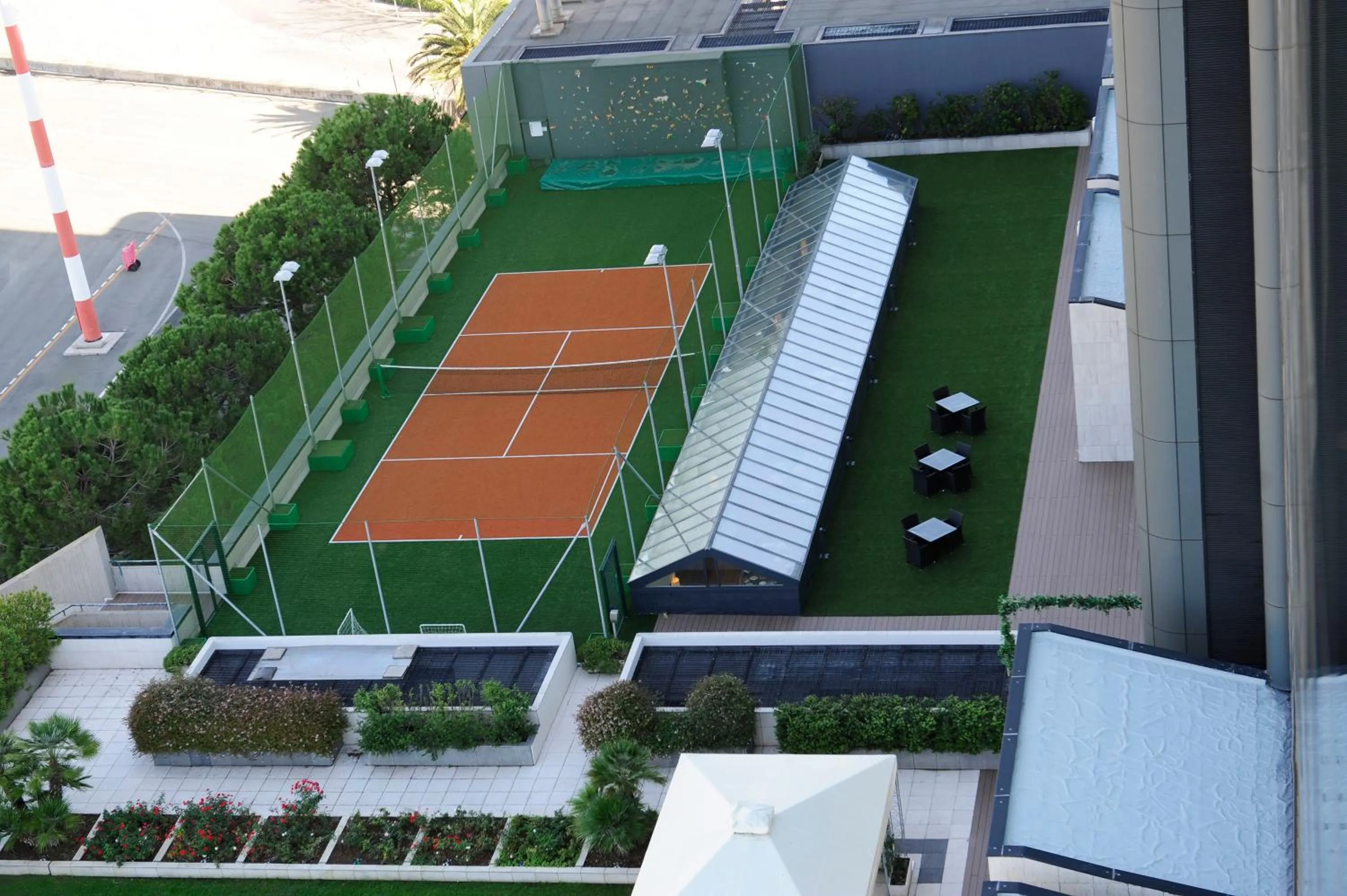 Balcony/Terrace in Tower Genova Airport - Hotel & Conference Center