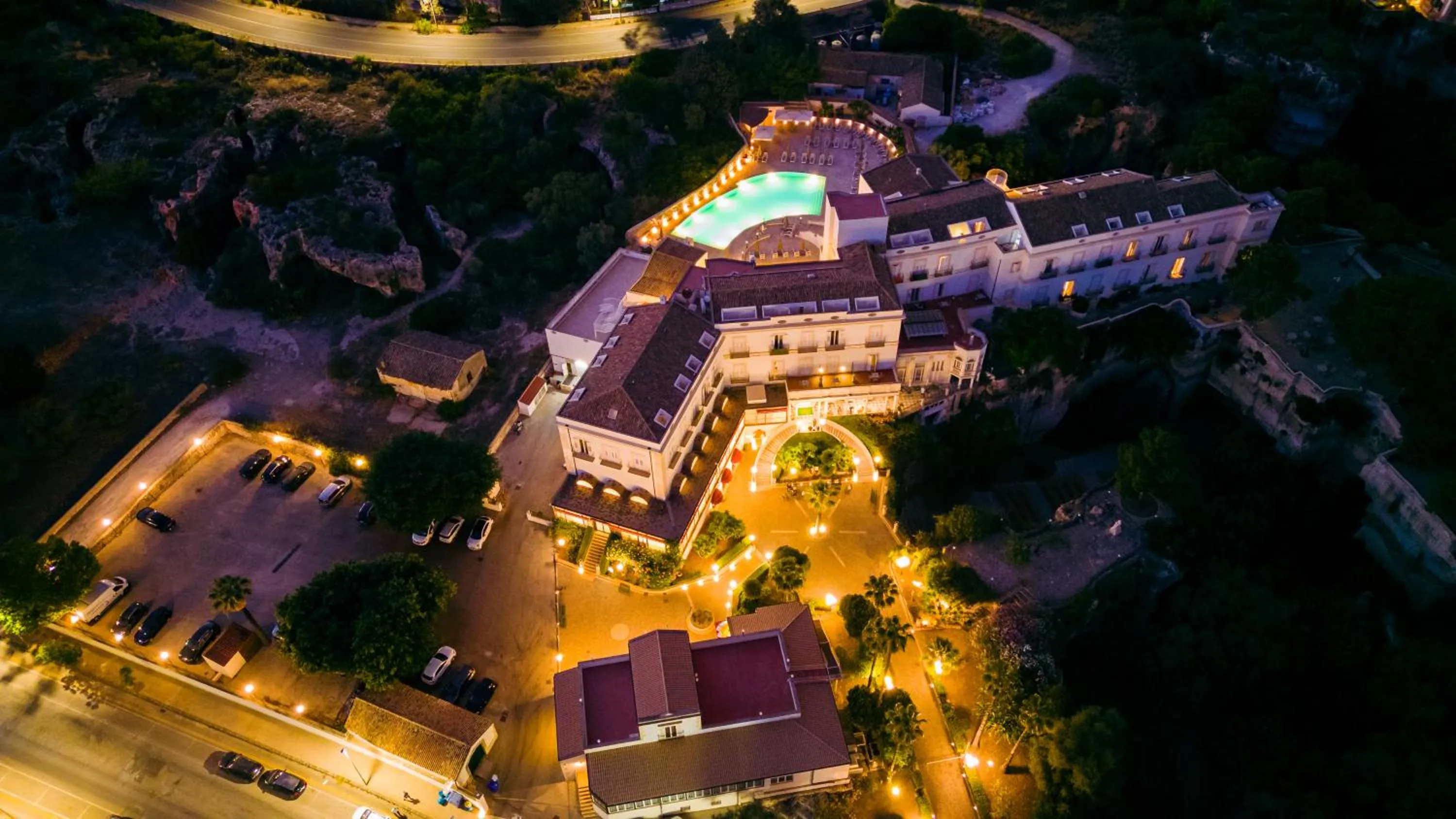 Property building in Grand Hotel Villa Politi