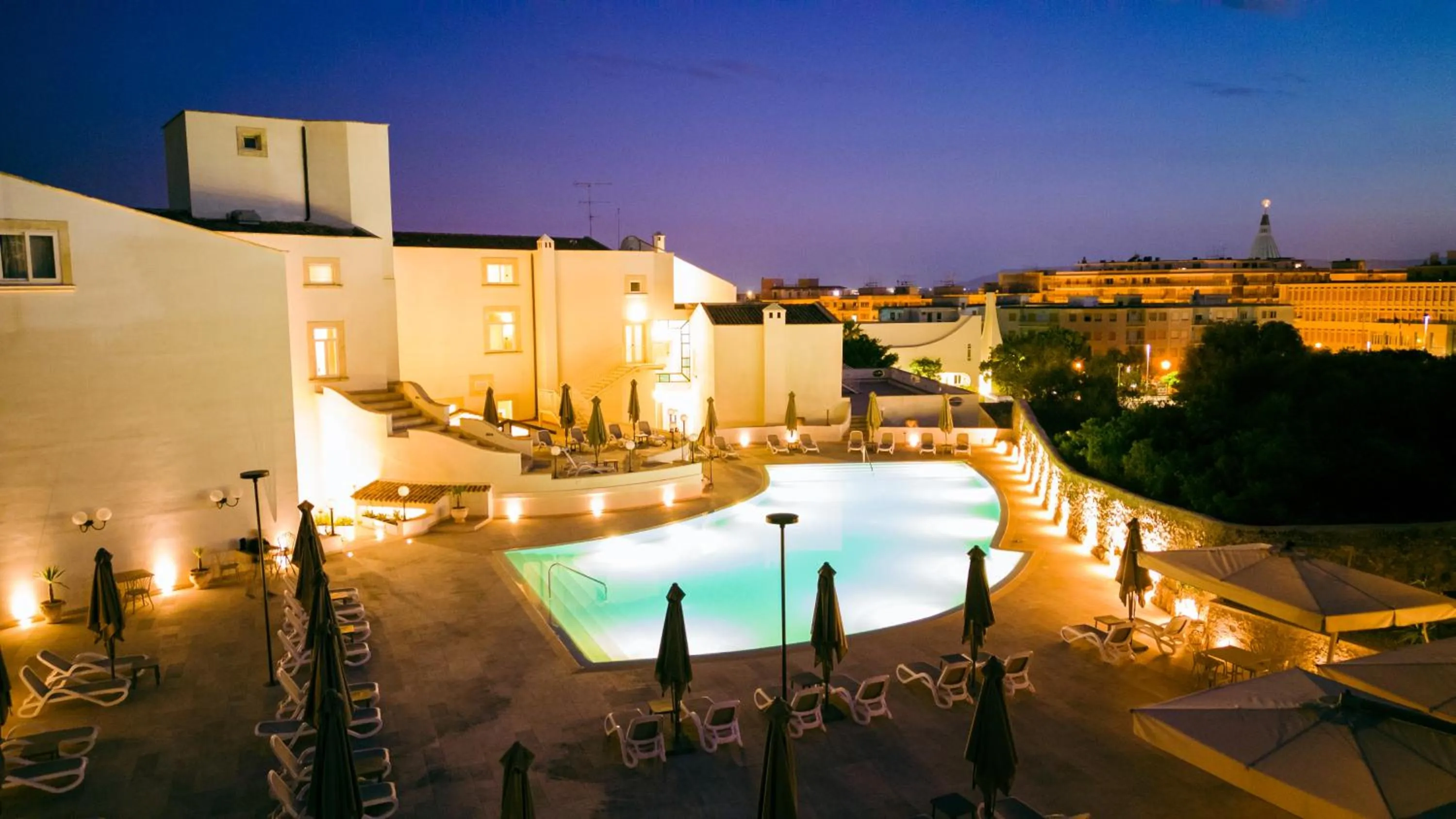 Property building in Grand Hotel Villa Politi