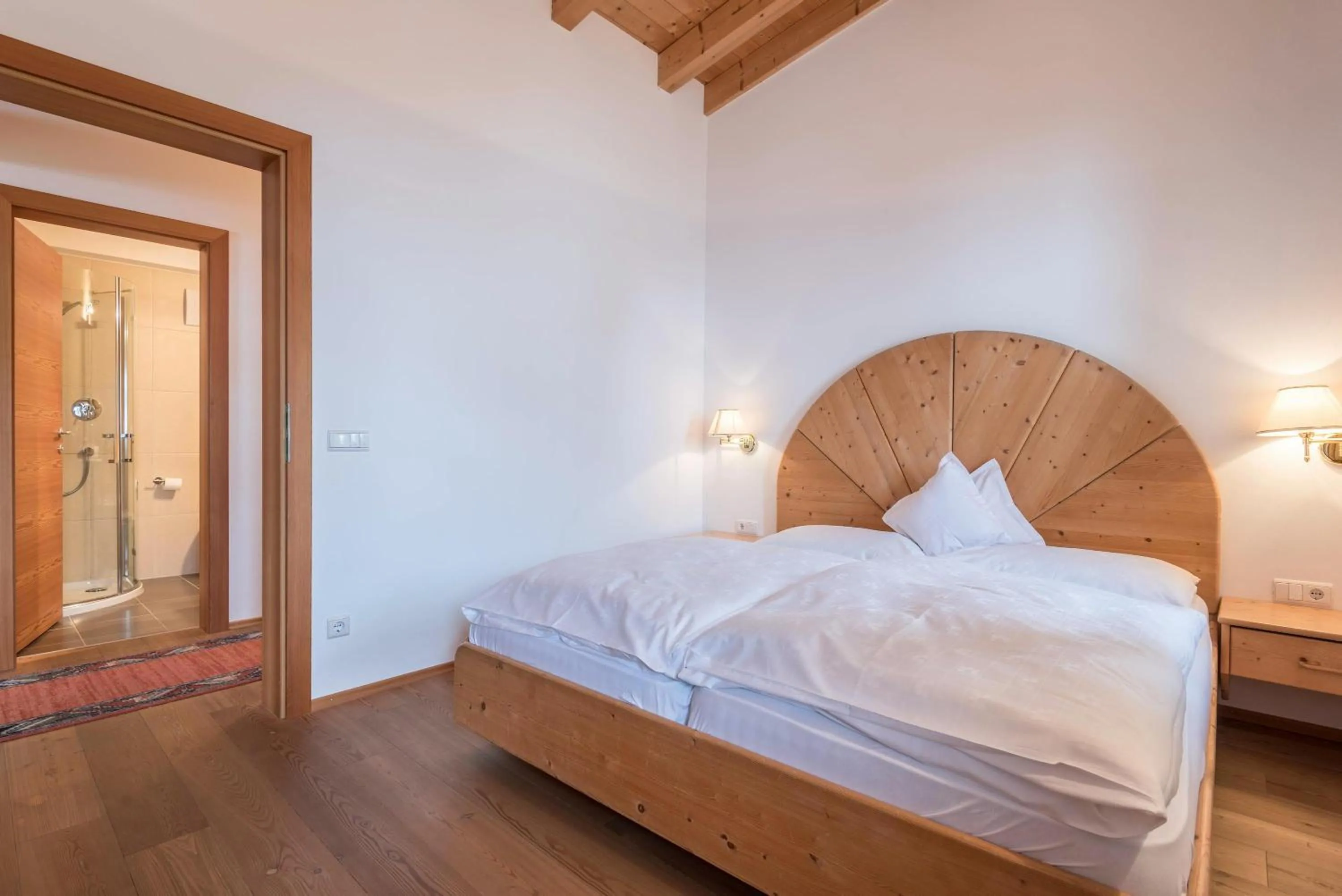 Bedroom, Bed in Ferienparadies Sabina Birke