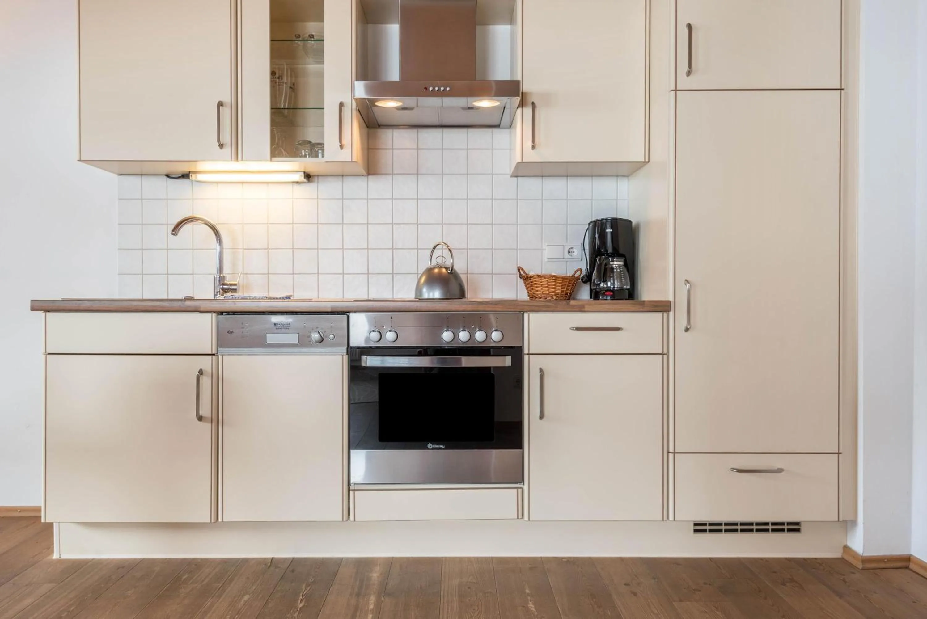 Kitchen or kitchenette in Ferienparadies Sabina Birke