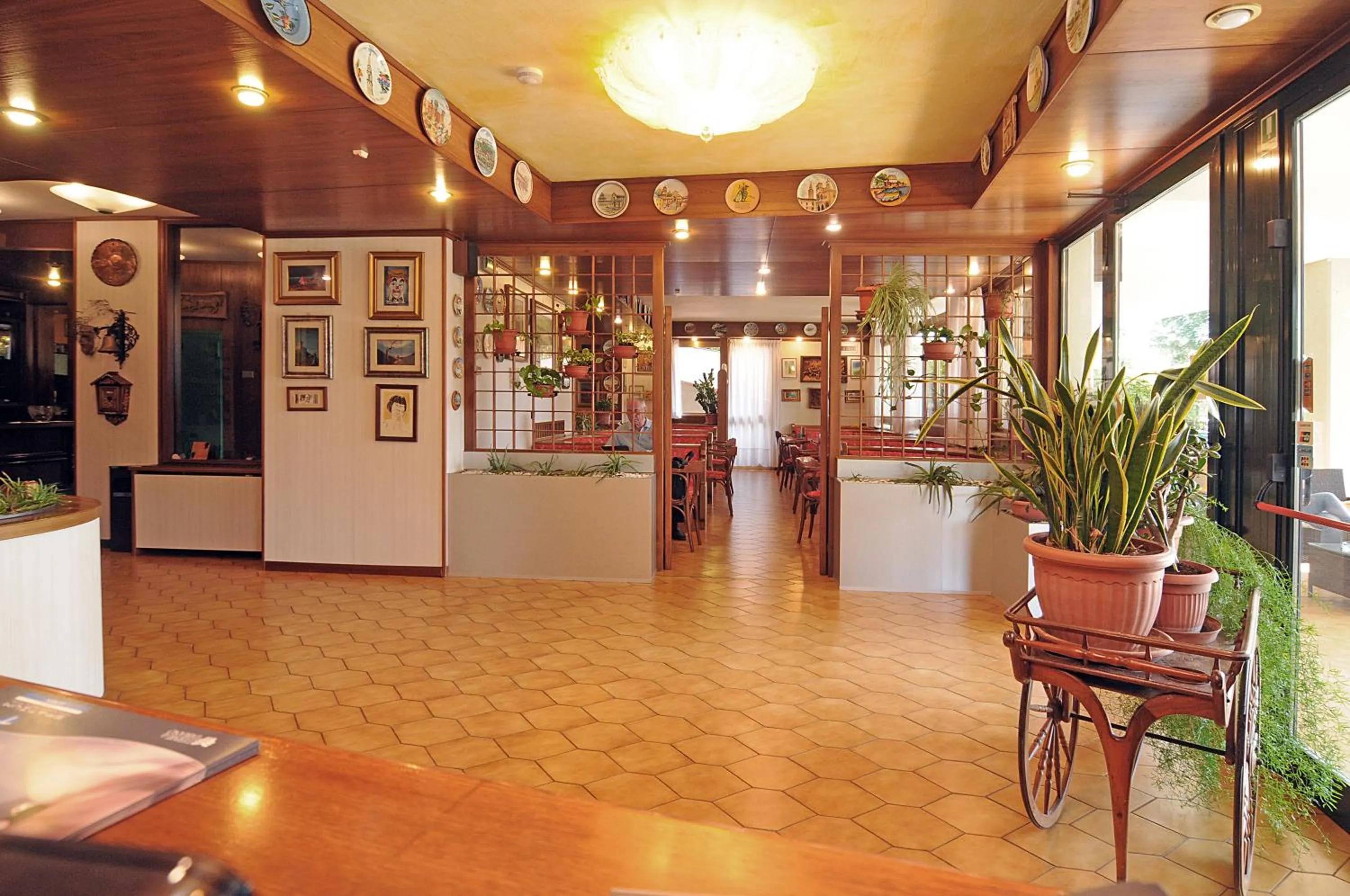 Lobby or reception in Hotel Astoria