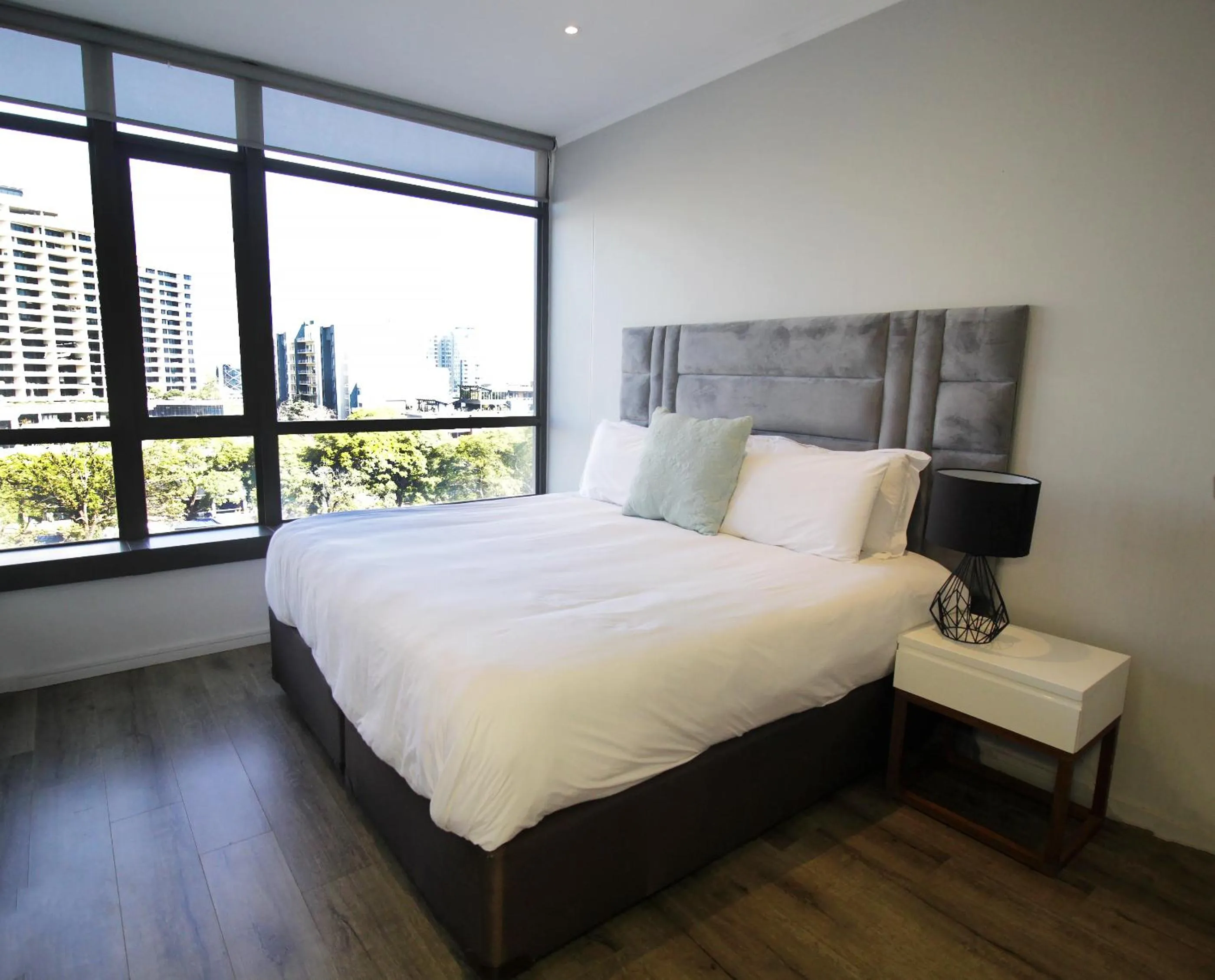 Bedroom in Sandton Smart Apartment Ten
