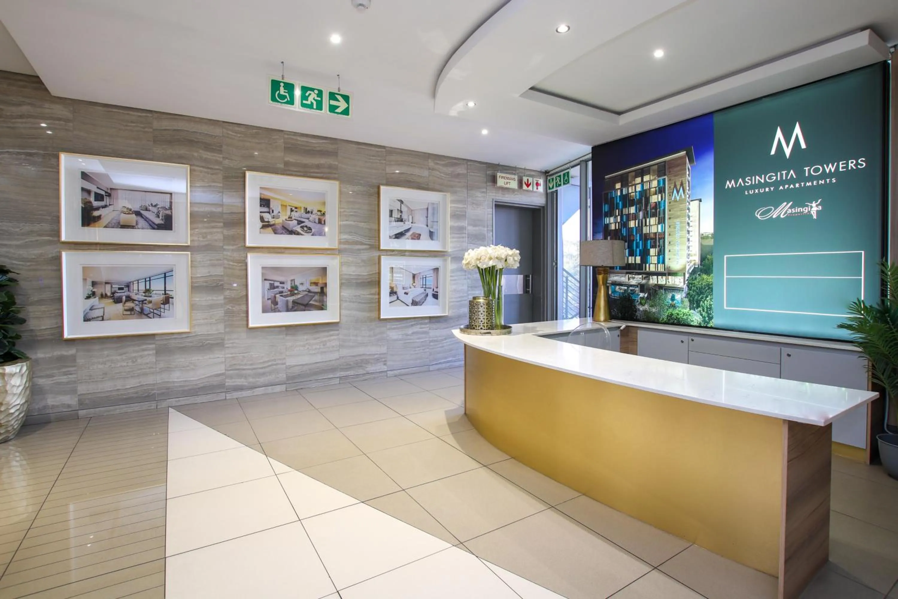 Lobby or reception in Sandton Smart Apartment Ten