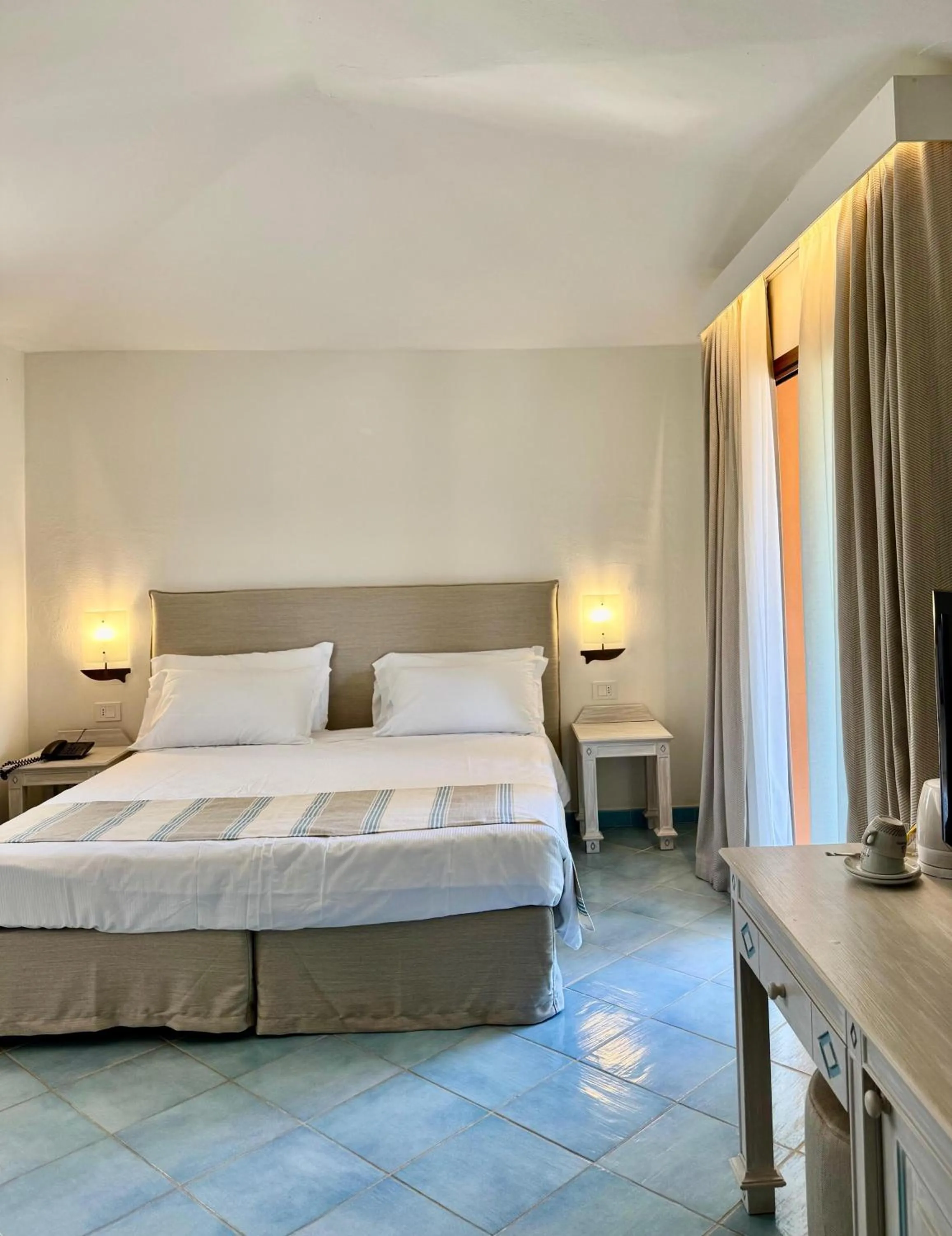 Bed in Hotel Sa Pedra