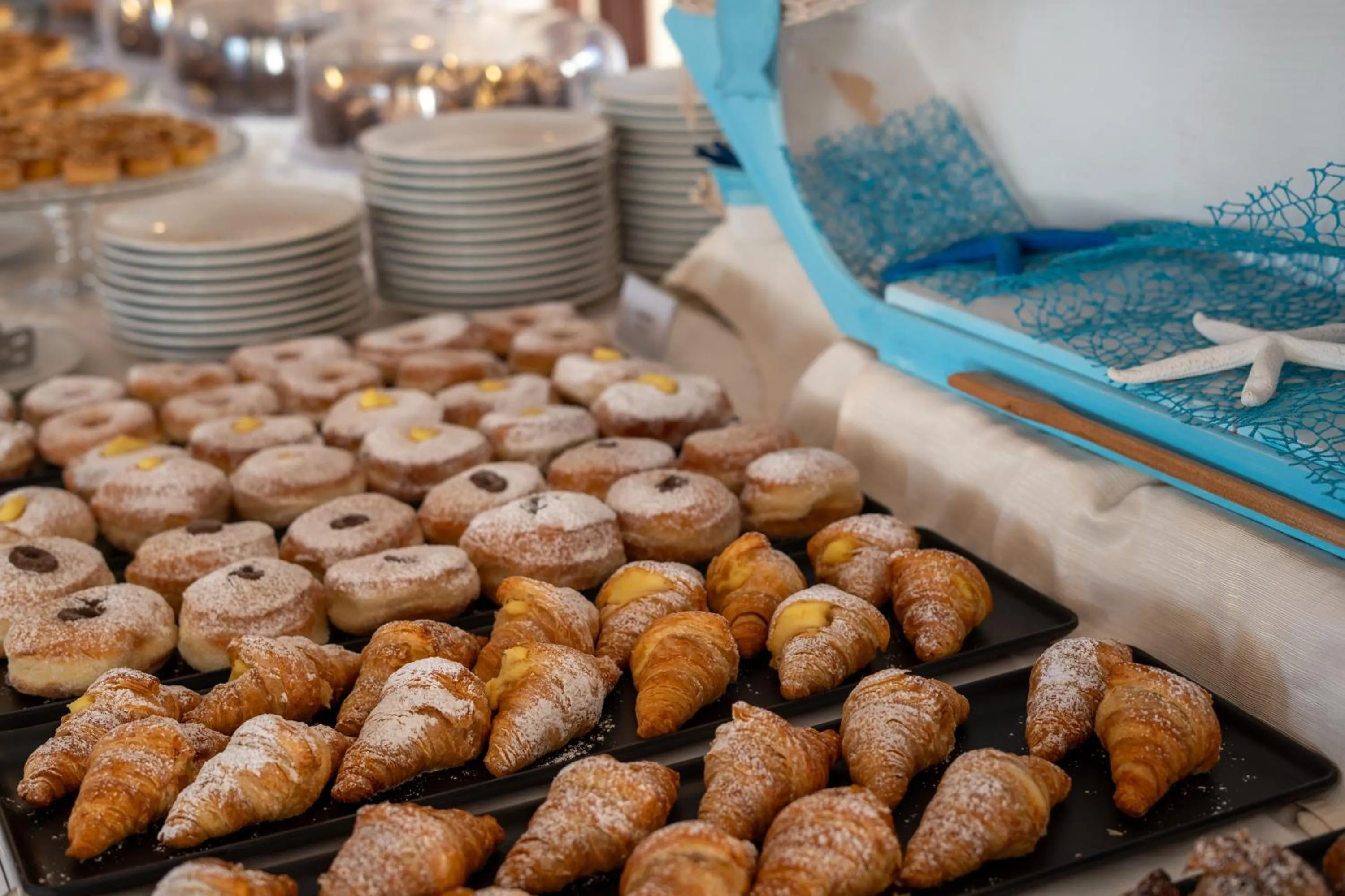 Buffet breakfast in Hotel Sa Pedra