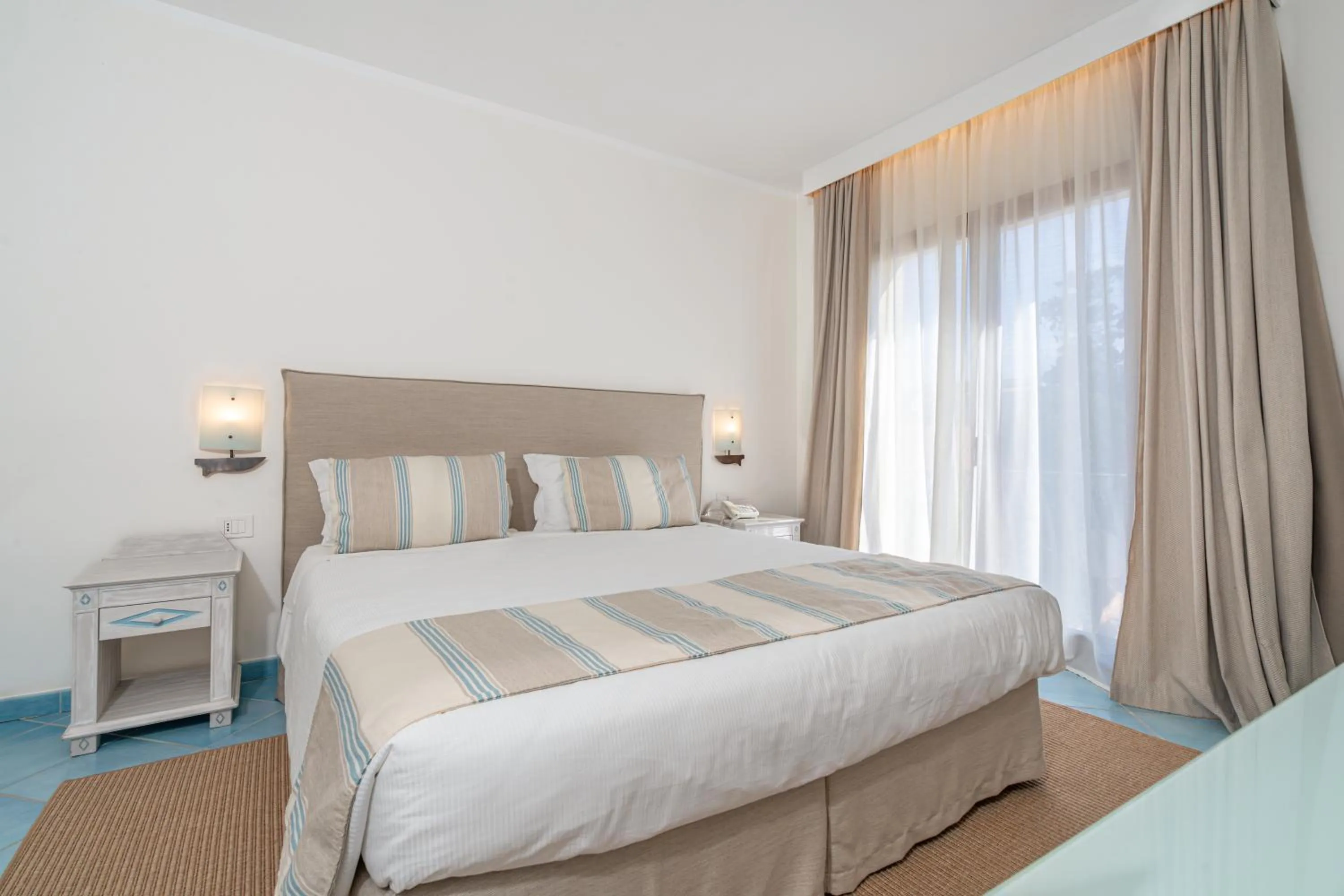 Bed in Hotel Sa Pedra