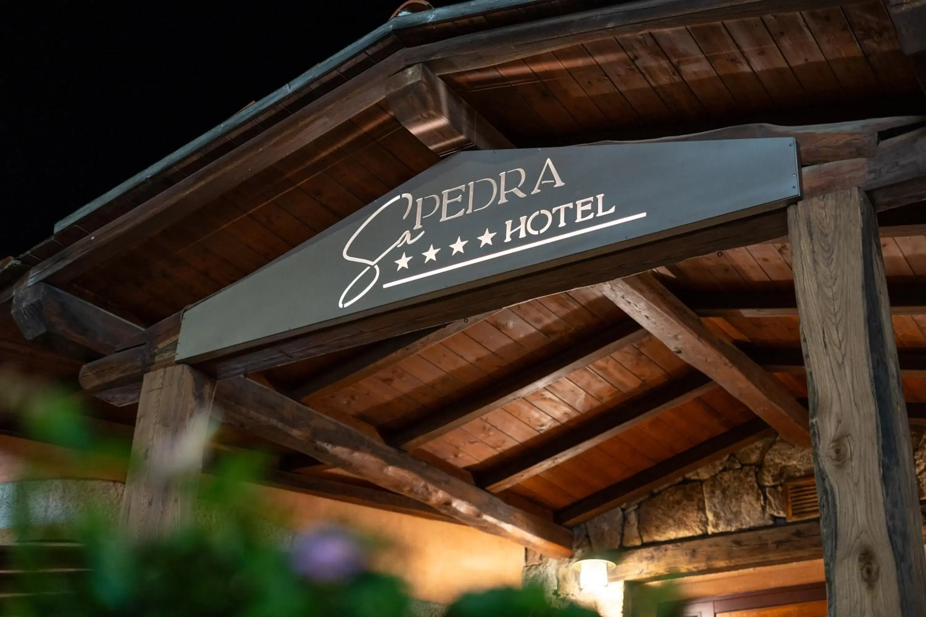 Property building in Hotel Sa Pedra Property building in Hotel Sa Pedra