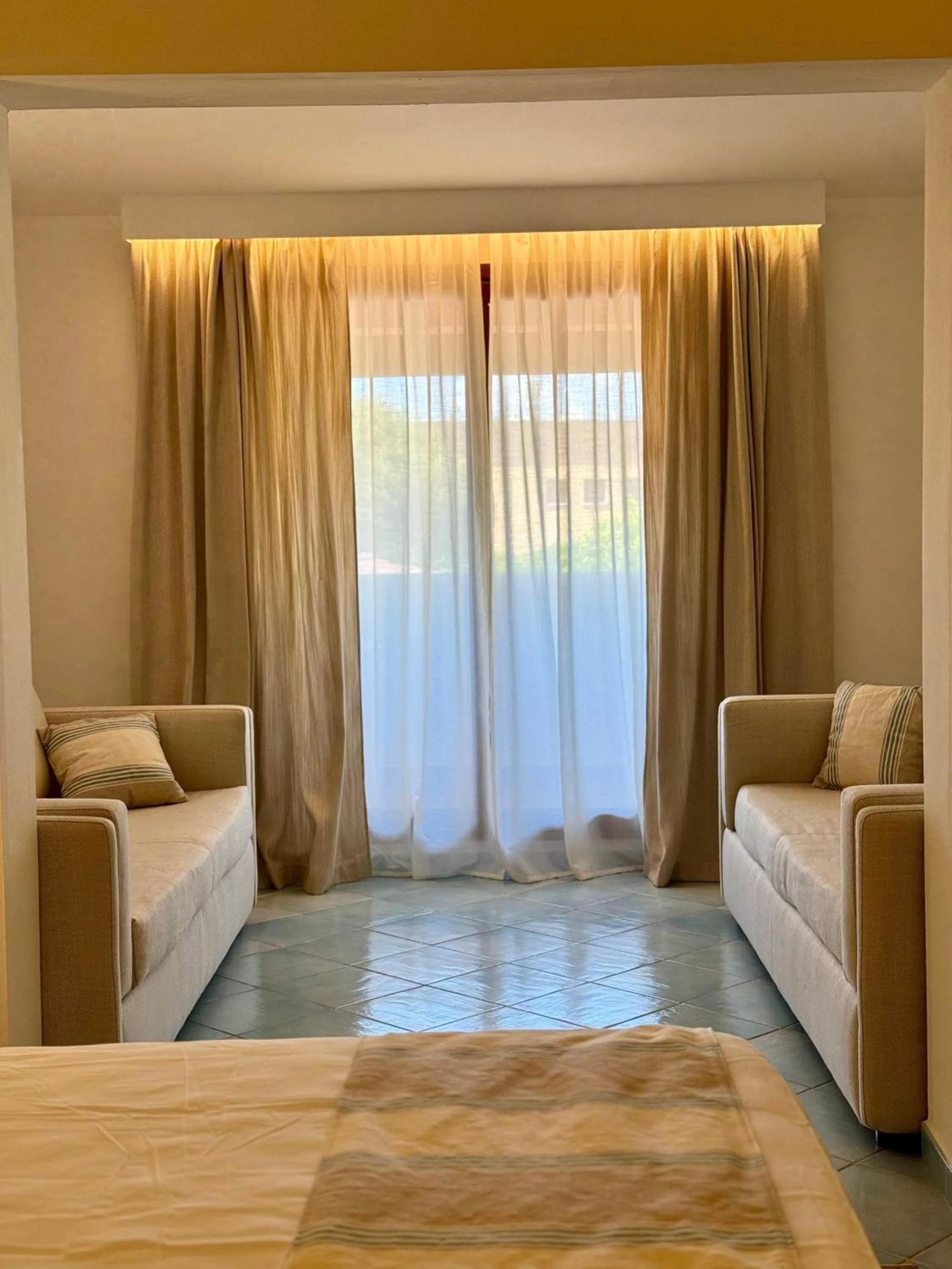 Bed in Hotel Sa Pedra