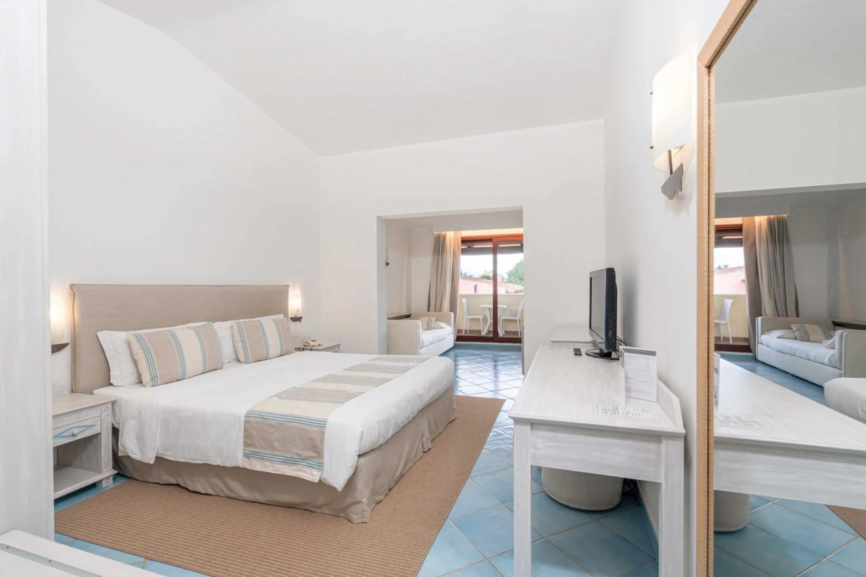 Bed in Hotel Sa Pedra