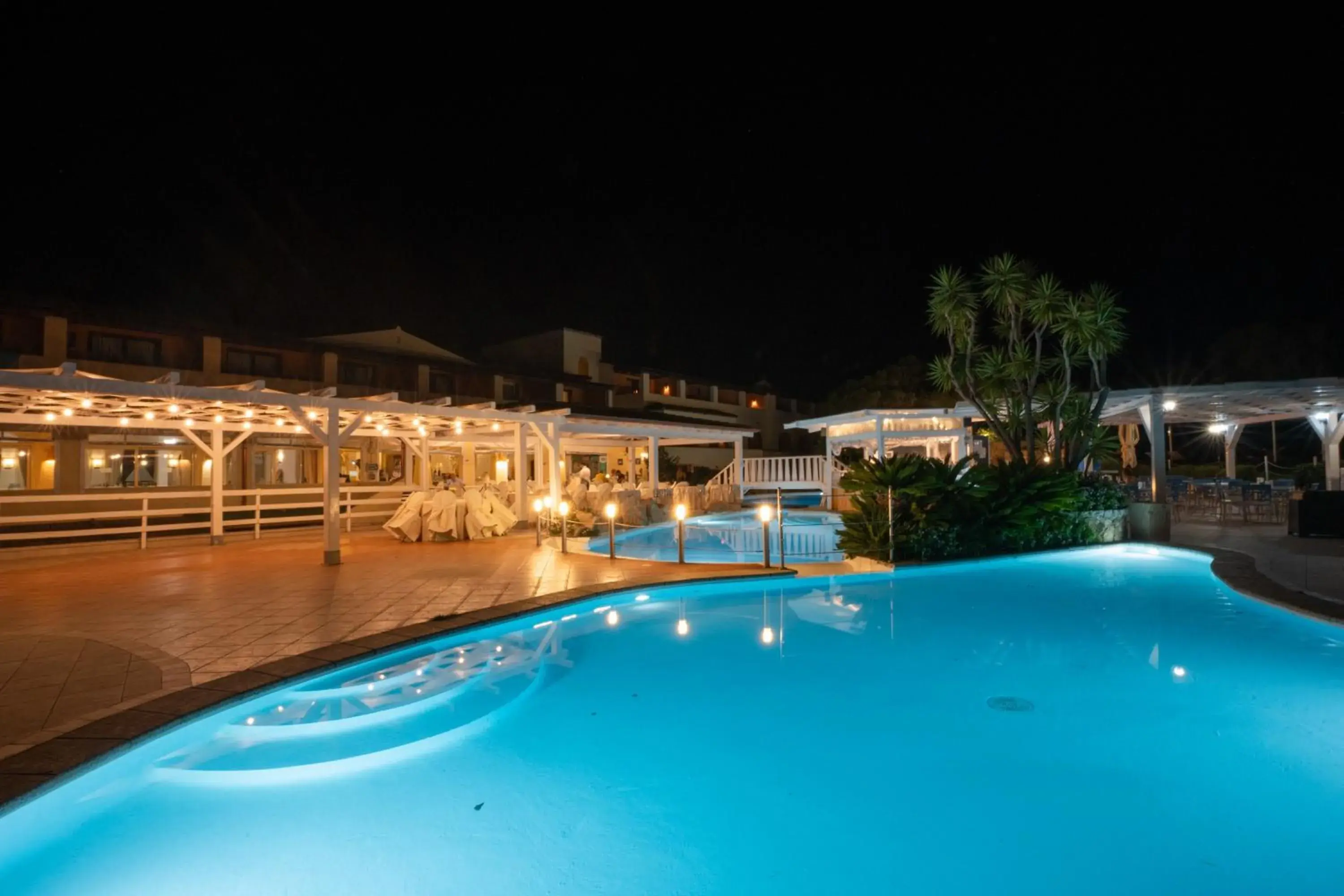 Pool view in Hotel Sa Pedra Pool view in Hotel Sa Pedra