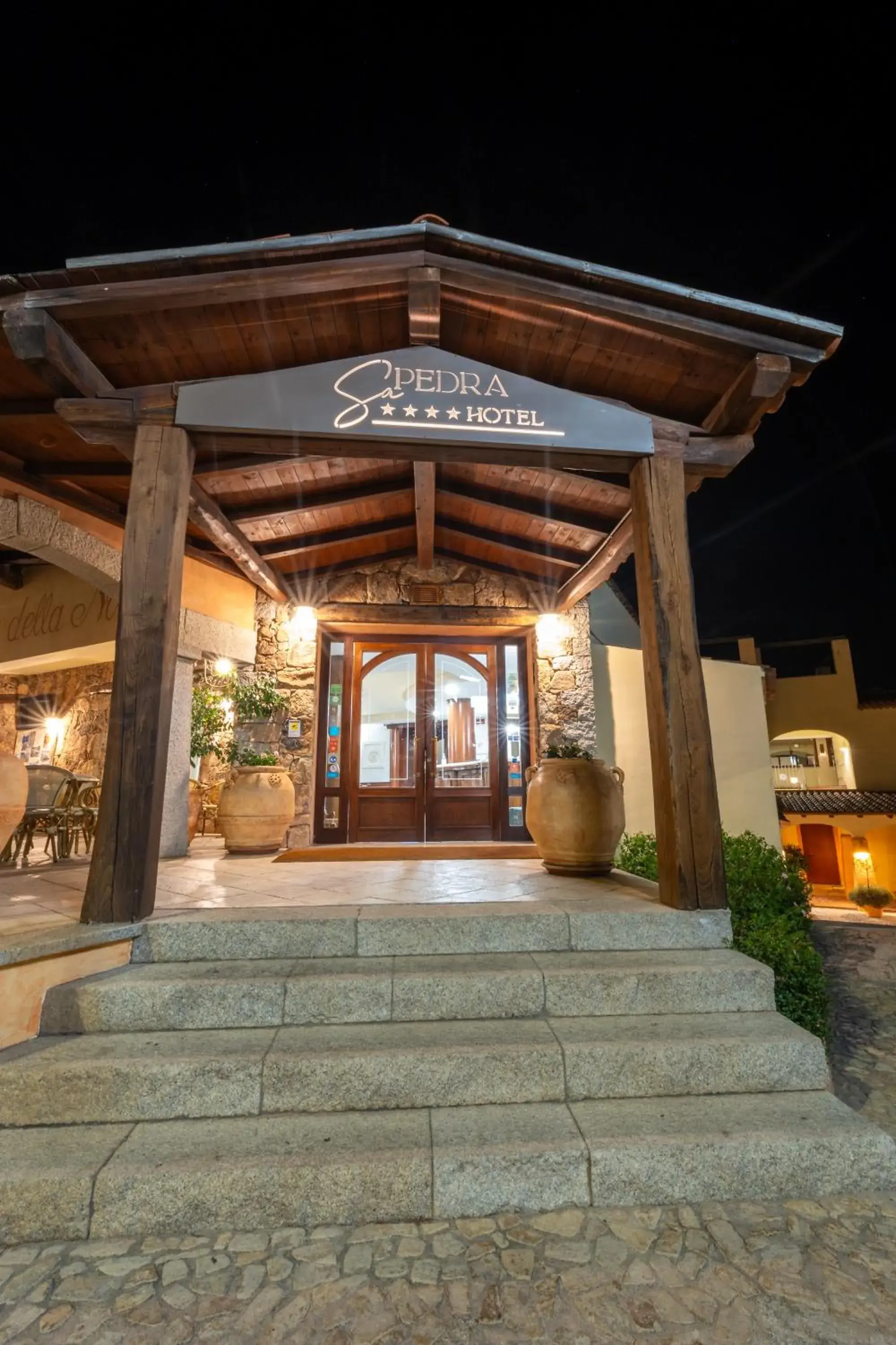 Property building in Hotel Sa Pedra Property building in Hotel Sa Pedra