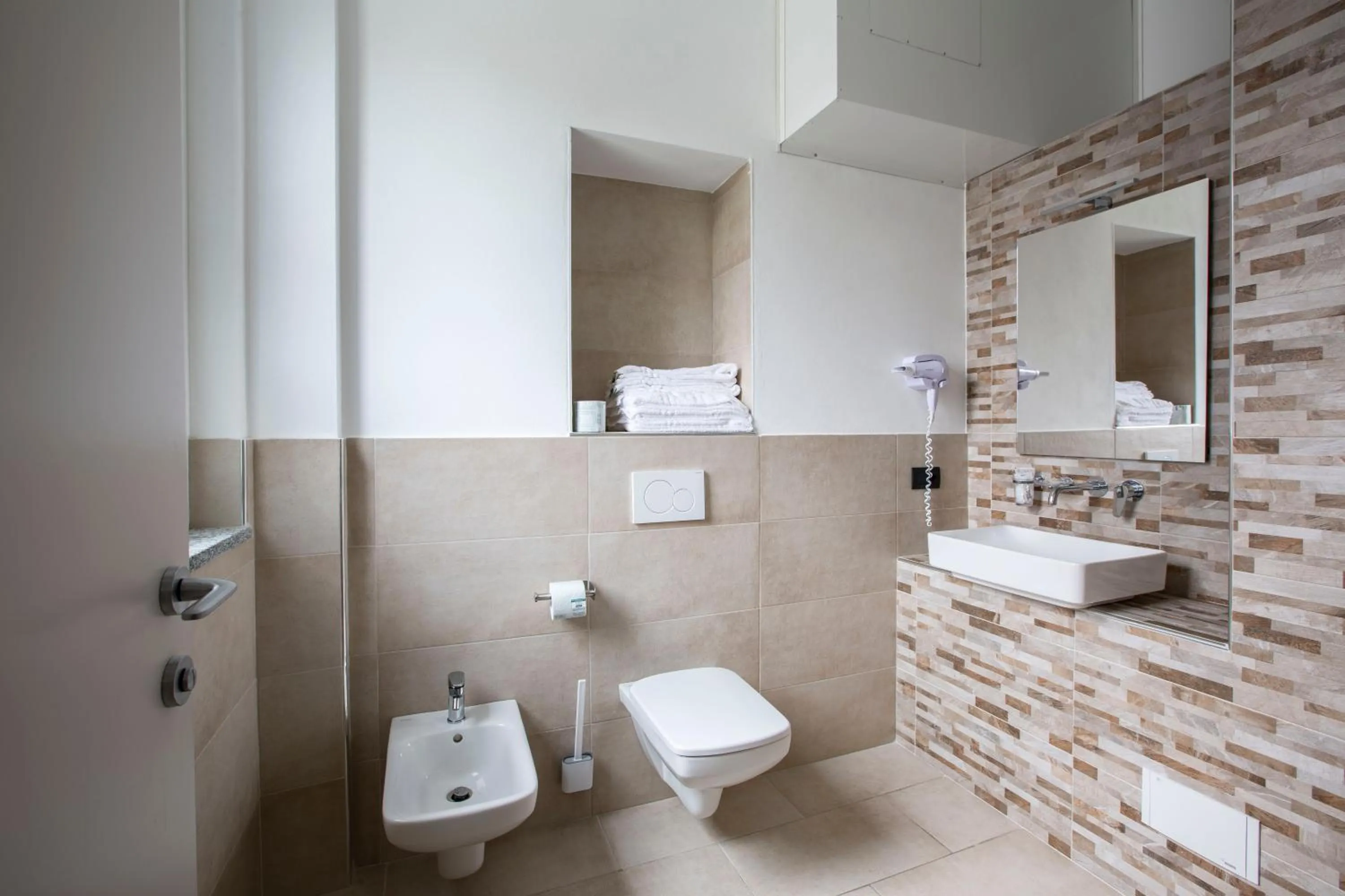 Bathroom in Il B&B di PIAZZA MOTTA