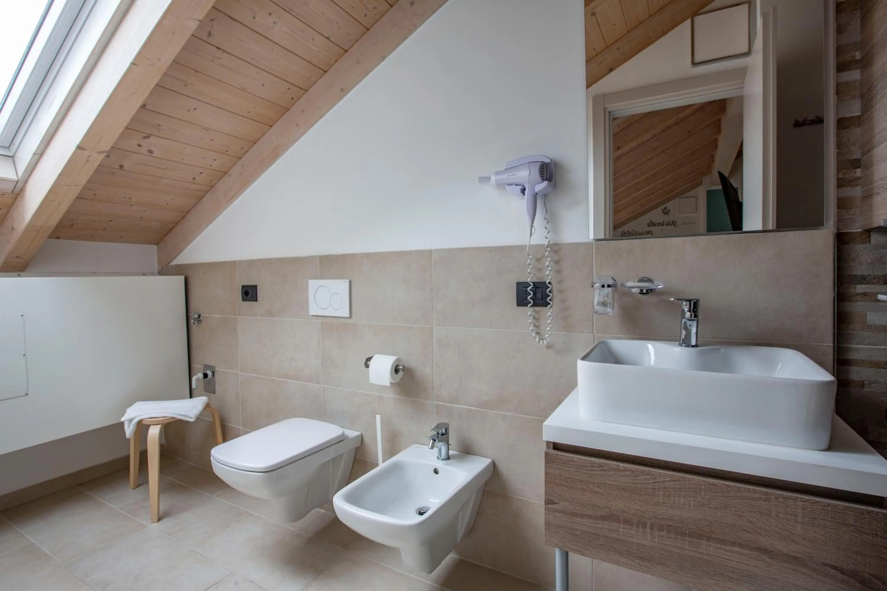 Bathroom in Il B&B di PIAZZA MOTTA