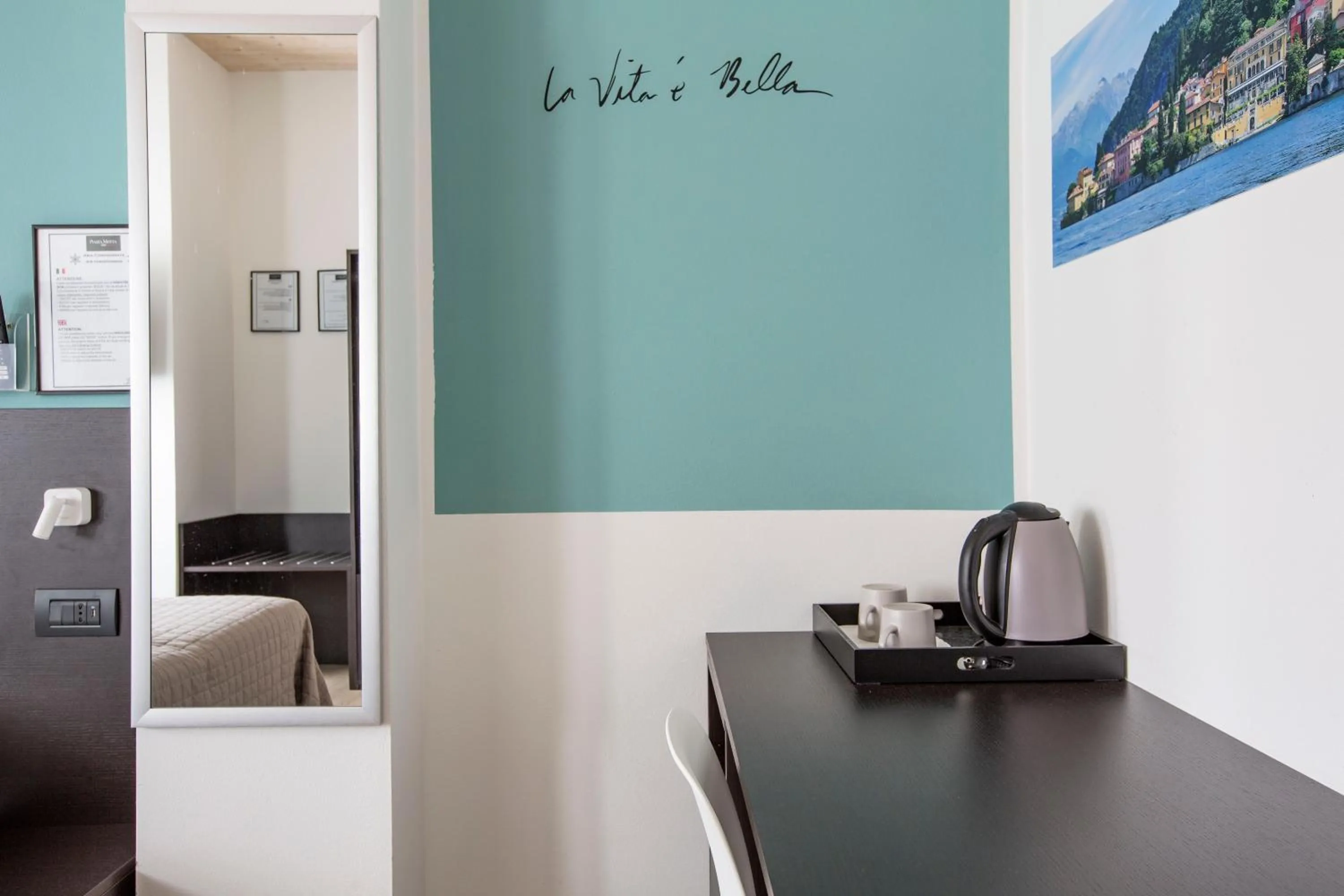 Coffee/tea facilities in Il B&B di PIAZZA MOTTA